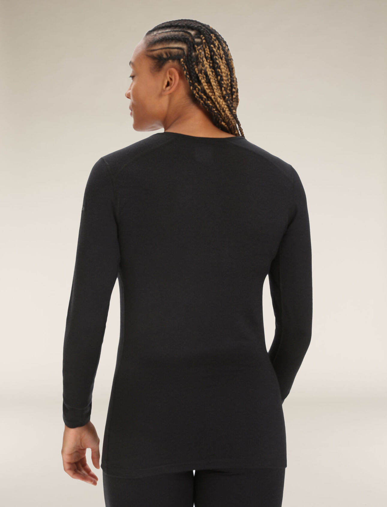 Merino 200 Oasis Long Sleeve V Neck Thermal Top - Icebreaker (CA)