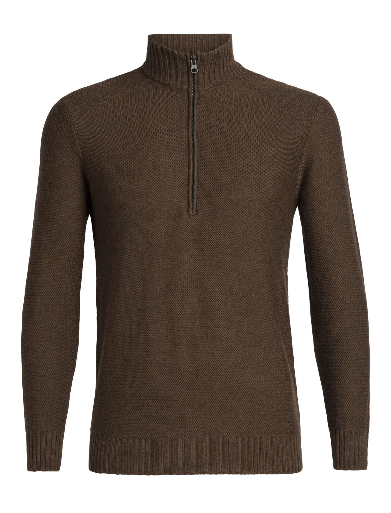 Mens Merino Waypoint Long Sleeve Half Zip Top Icebreaker