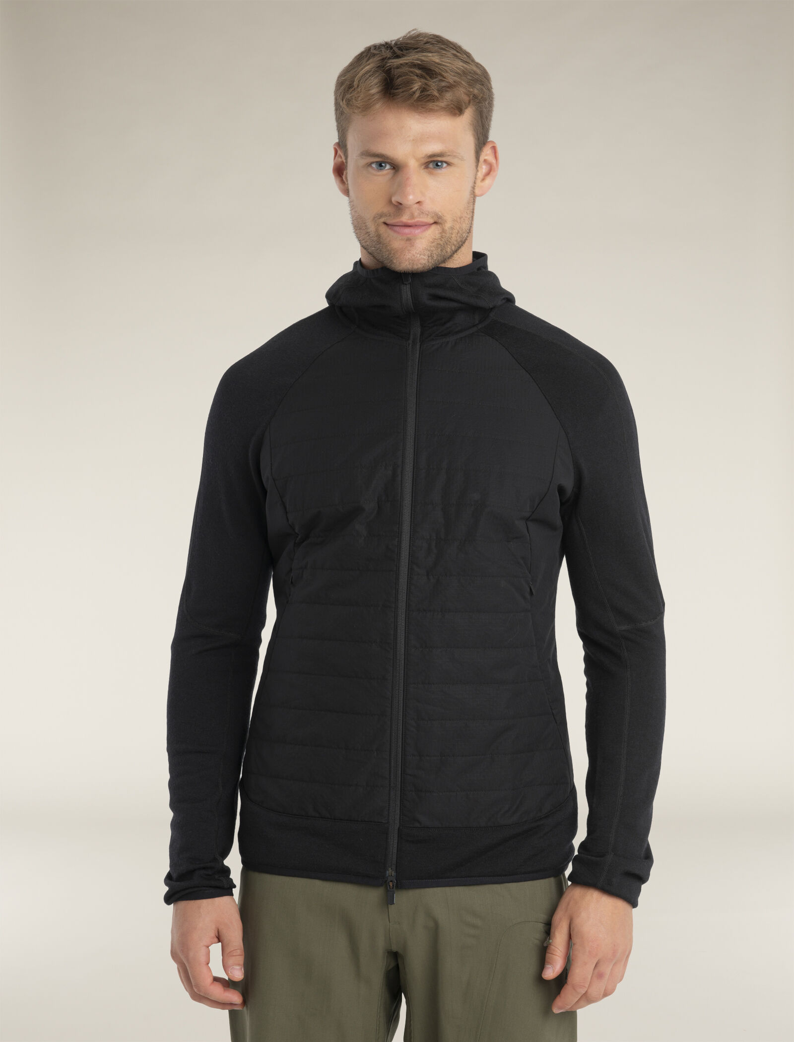 Merino zip hoodie hot sale