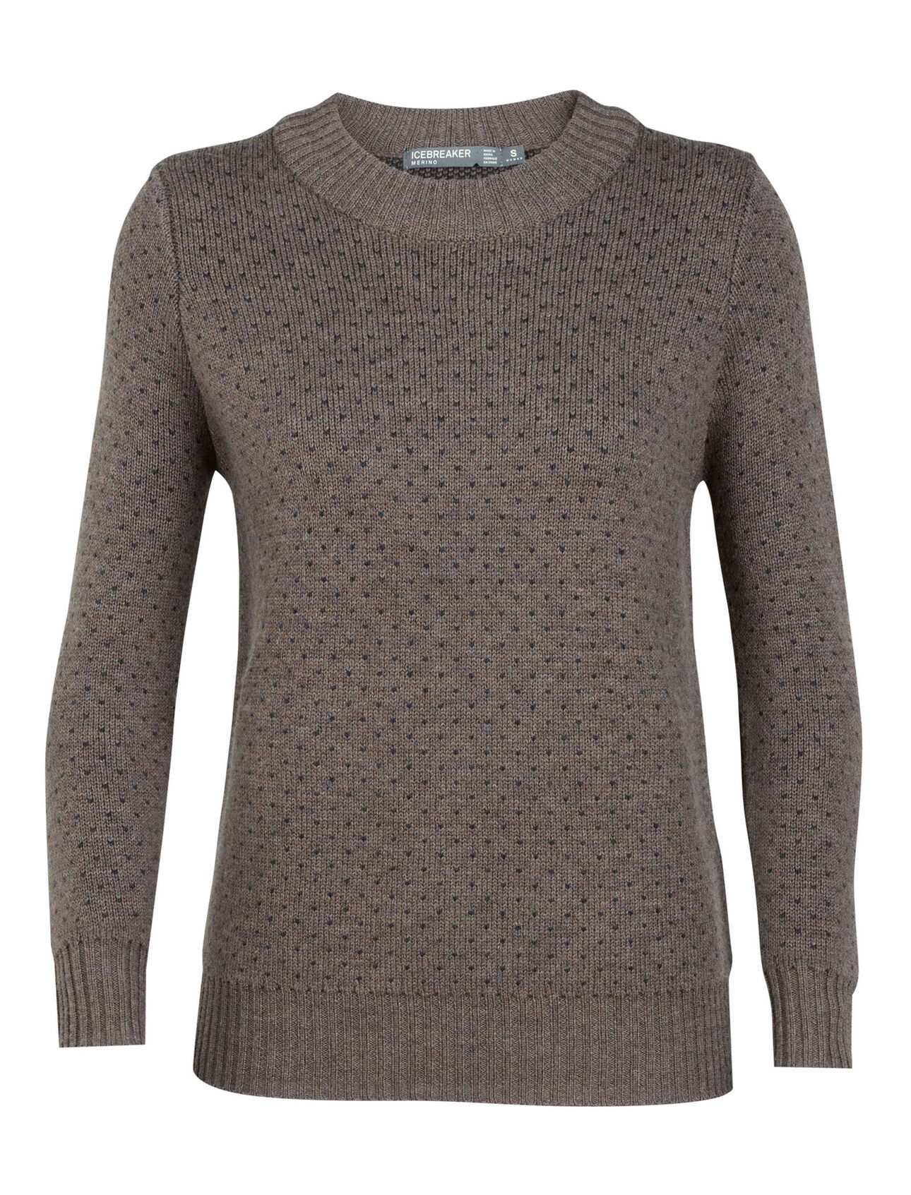 Womens Merino Waypoint Crewe Sweater Top Icebreaker