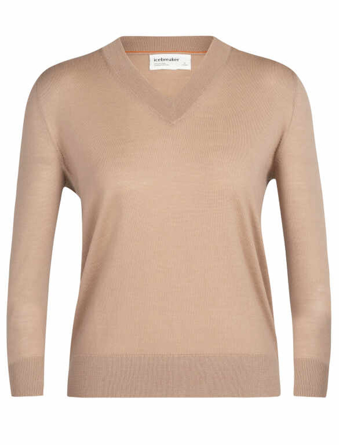 Merino Wilcox Sweater Damen Ein klassischer Pullover für jeden Tag aus feinster Merinowolle, der Wilcox Sweater mit V-Ausschnitt verwöhnt mit einem unvergleichlich weichen Tragegefühl und ist der perfekte Begleiter an Tagen, an denen du einen zusätzlichen leichten Layer brauchst.