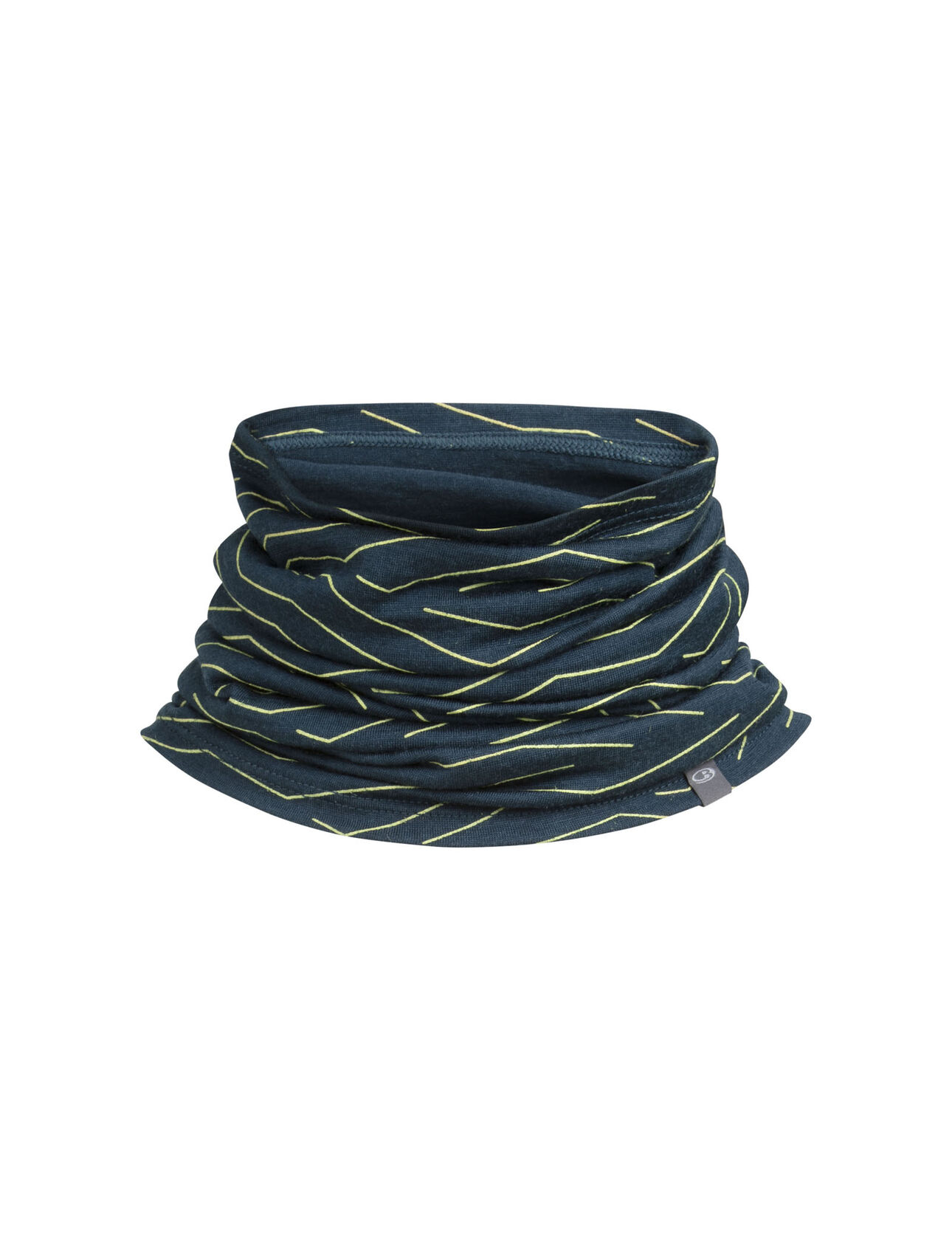 Unisex Merino Flexi Chute Napasoq Lines  Ultra-versatile headwear that functions as a beanie, headband, facemask, or neck gaiter, our Flexi Chute Napasoq Lines features 100% merino wool jersey for natural softness, breathability, and odor resistance.