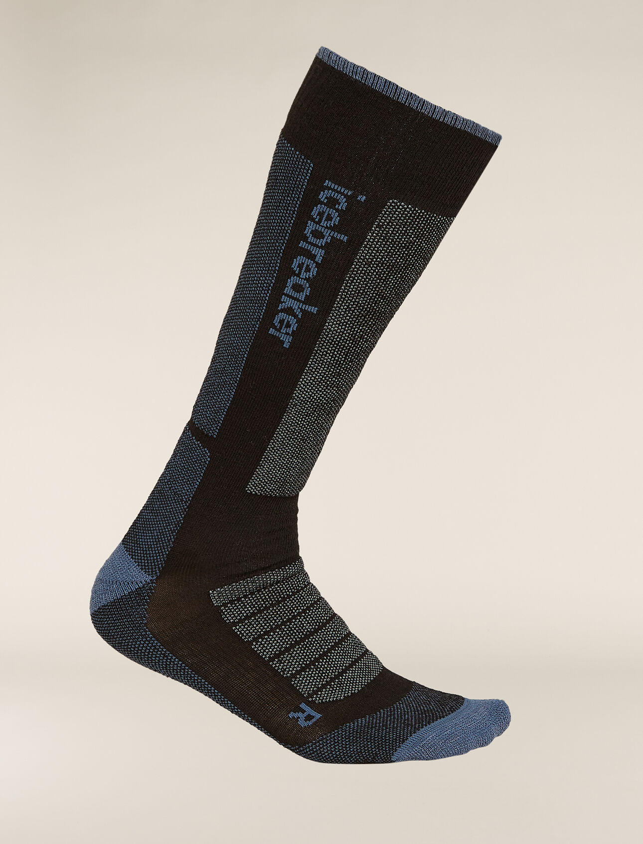 Merino Skistrümpfe+ Medium  Damen Umfassend gepolsterte Skisocken, die sich für die Piste und für Skitouren perfekt eignen, die Merino Skistrümpfe+ Medium bestehen aus einer robusten und atmungsaktiven Merinowollmischung.
