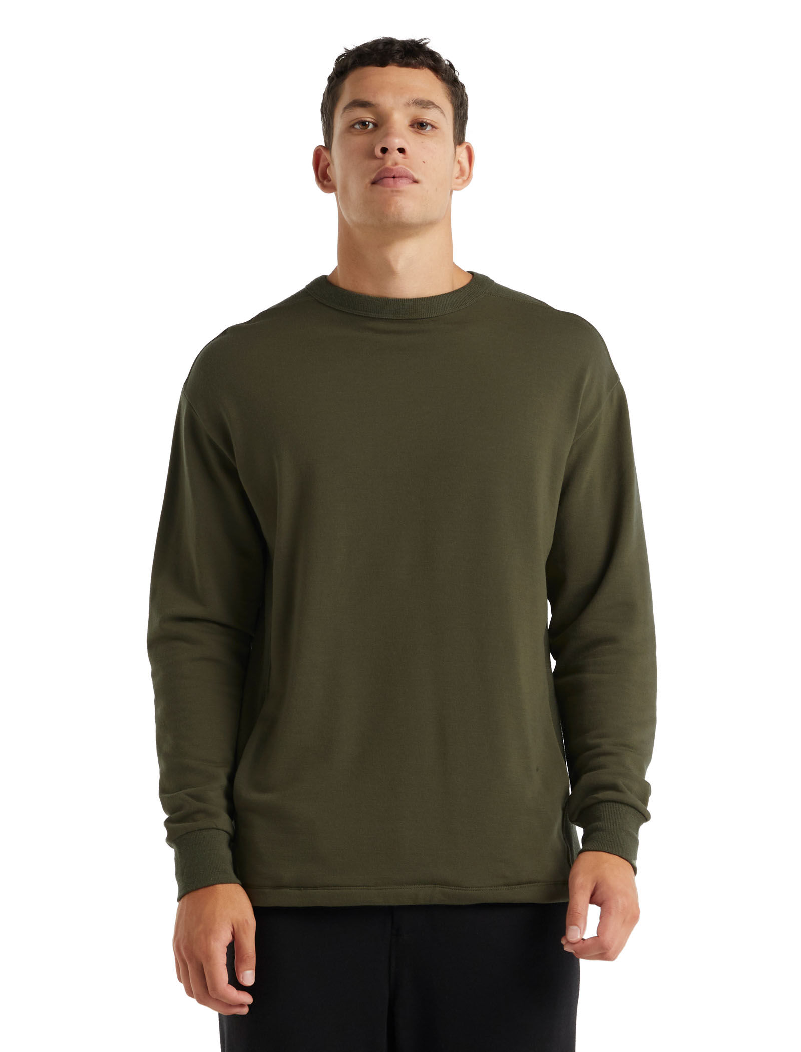 RealFleece Merino Dalston Long Sleeve Sweatshirt Icebreaker UK