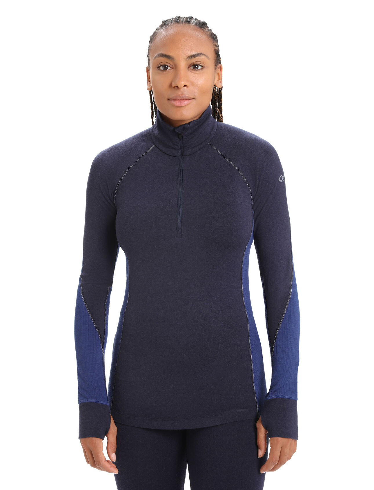 Ice Breaker Women's Merino 260 Vertex Long Sleeve Half Zip Glacial Flo –  The Trail Shop