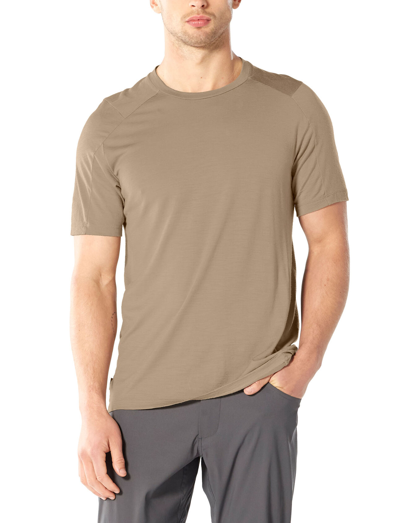 Nature Dye Merino Galen Short Sleeve Crewe T-Shirt