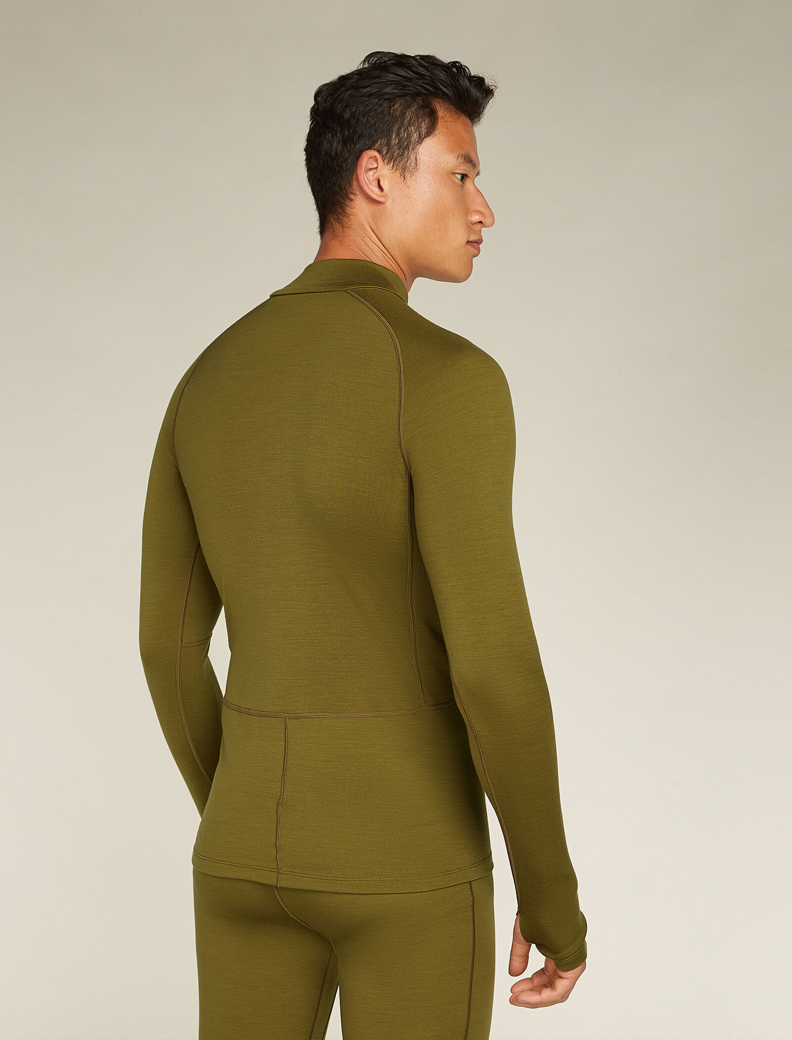 Mens turtle neck thermal top deals