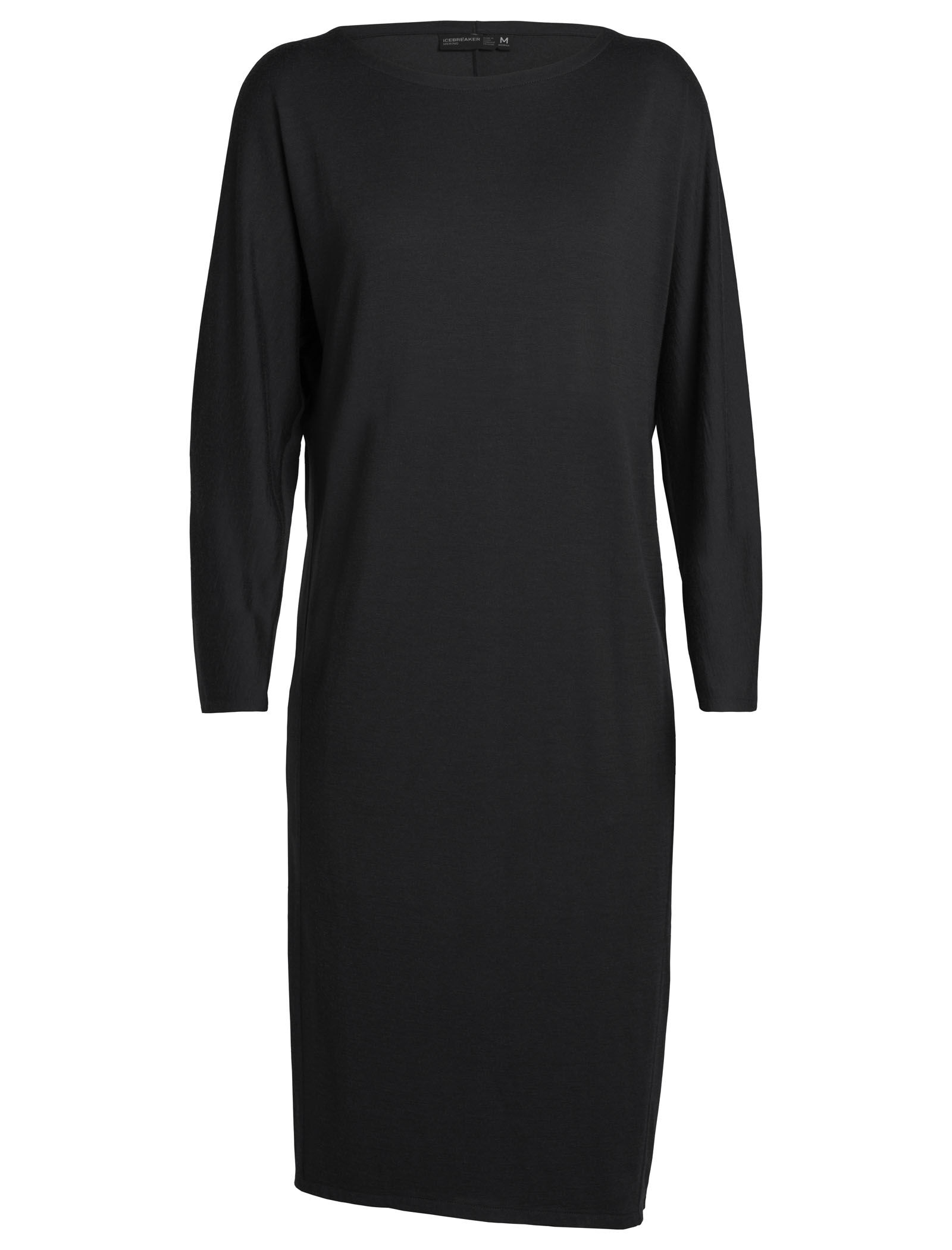 black long sleeve tunic dress