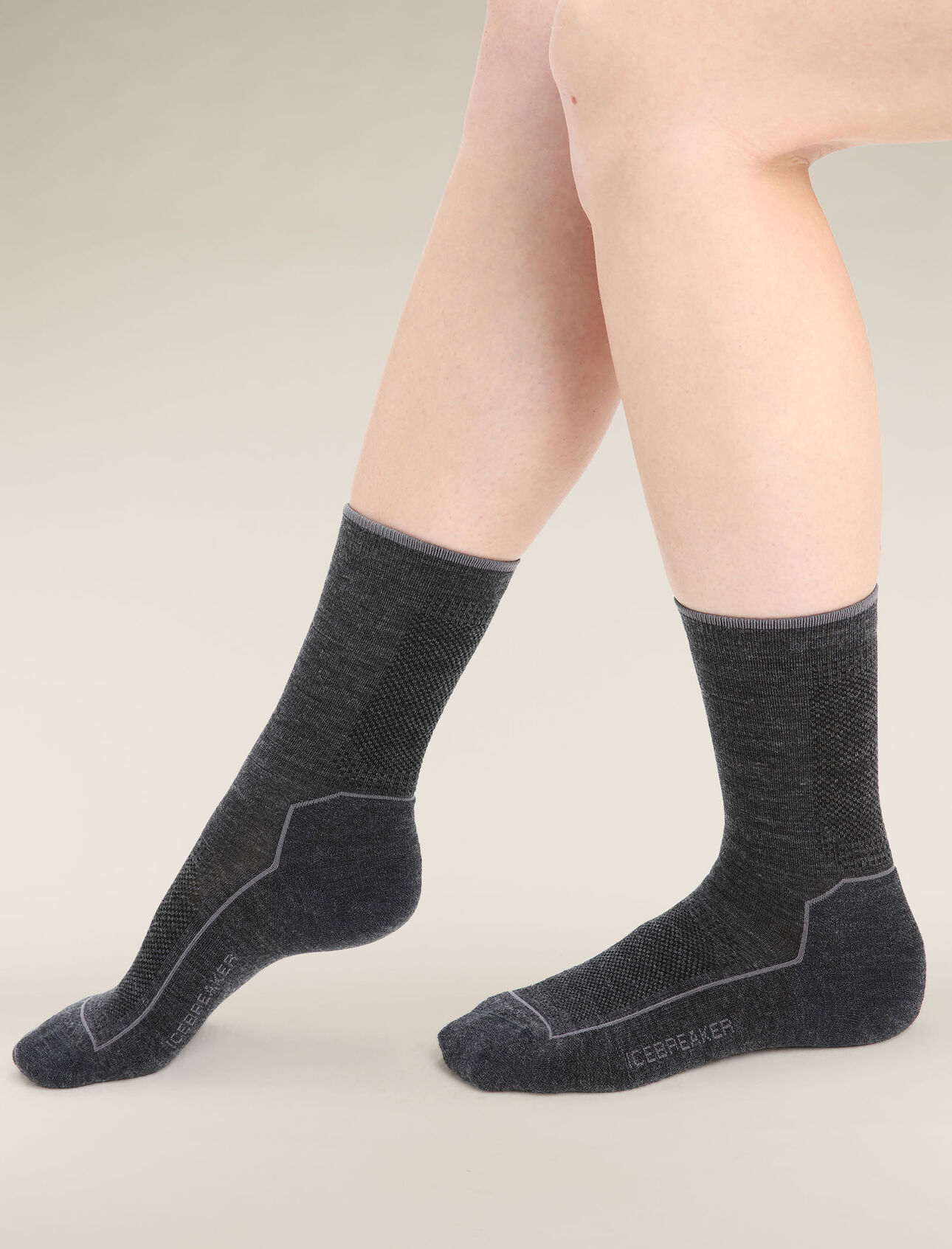 Chaussettes de randonnée trois quarts Cool-Lite™ en mélange de mérinos