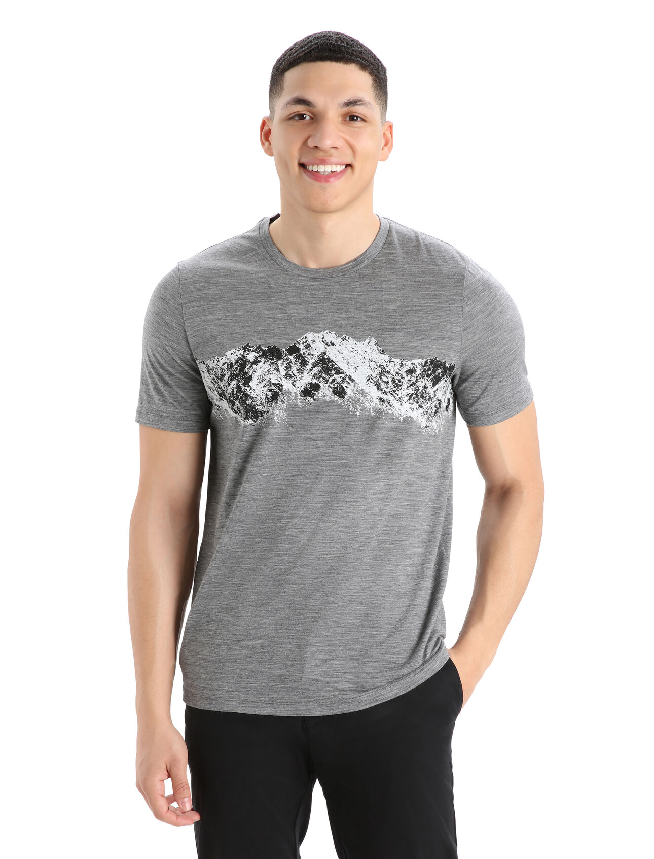 T-shirt a maniche corte in lana merino Tech Lite II Remarkable Range