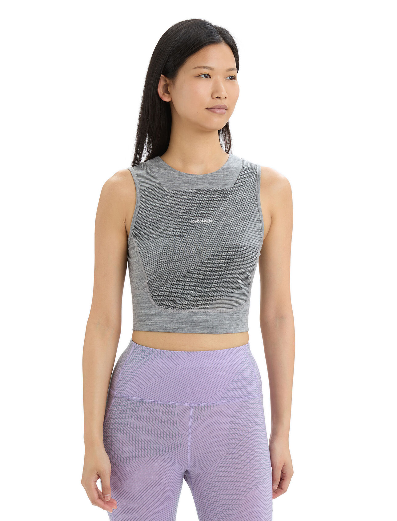 icebreaker ZoneKnit™ Cropped Bra Tank - Women's