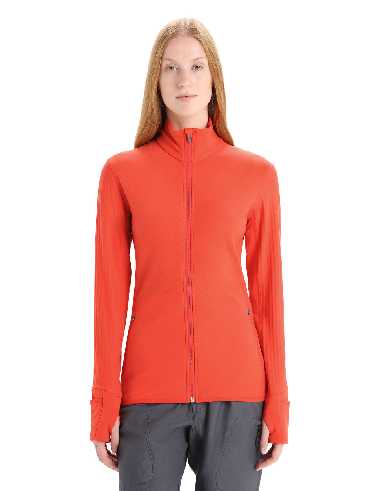 RealFleece™ Merino Descender Long Sleeve Zip Jacket