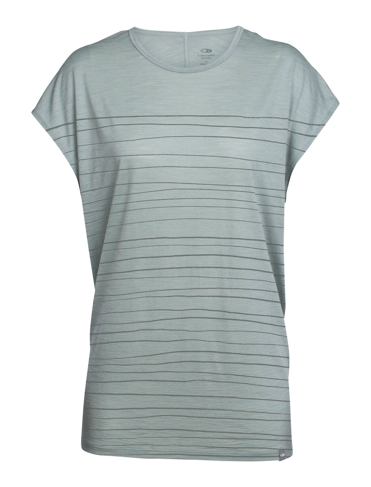 Aria Short Sleeve Tunic Line Print