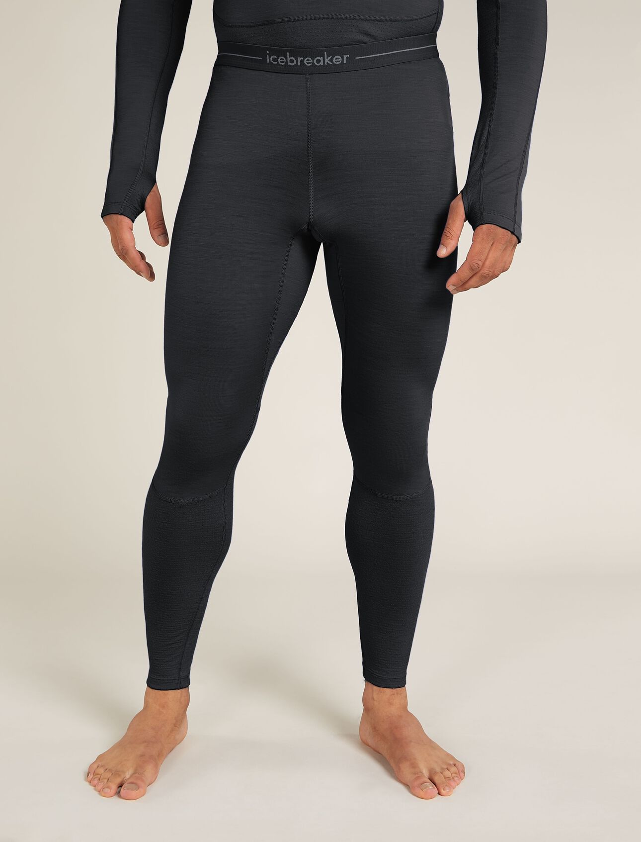 Merino 200 ZoneKnit™ Thermo-Leggings Herren Midweight 100% merino fabric base layer bottoms designed to help regulate temperature during high-intensity  activity, the 200 ZoneKnit™ Leggings are the ideal choice for cold-weather training and adventures when you’re moving fast thanks to our ZoneKnit™ technology. 