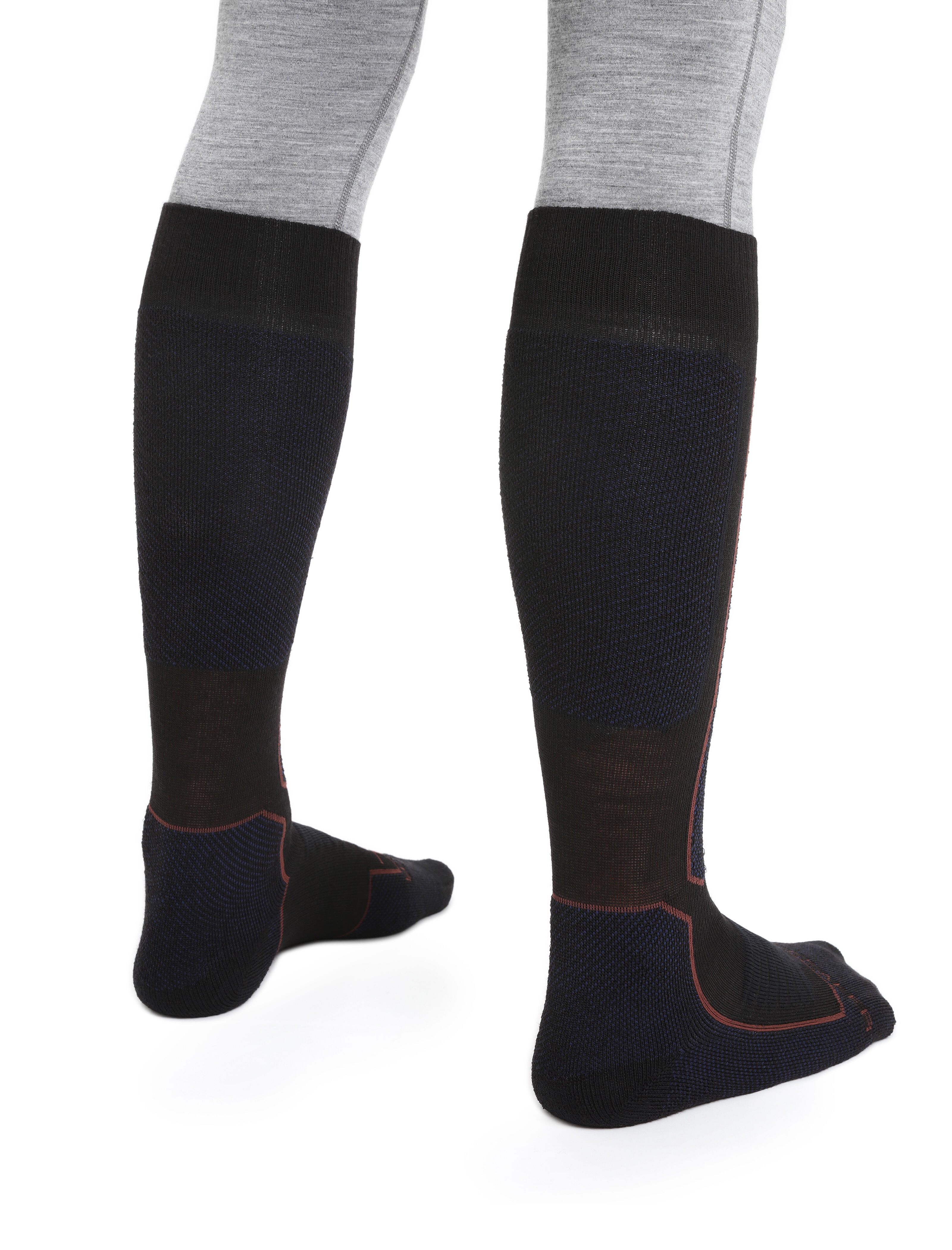 Black calf socks shop