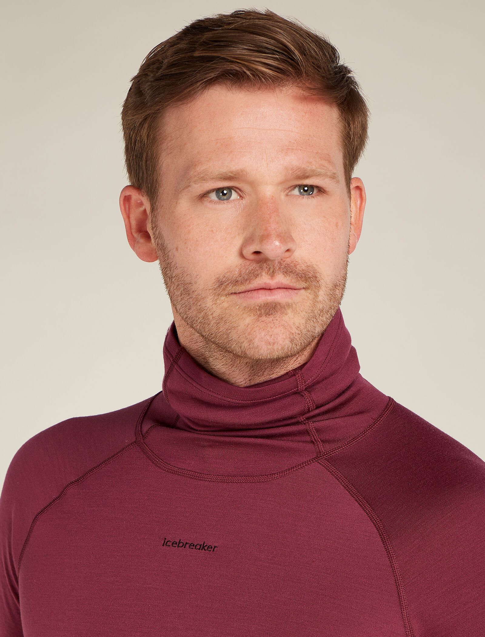 High neck thermal for mens 2025