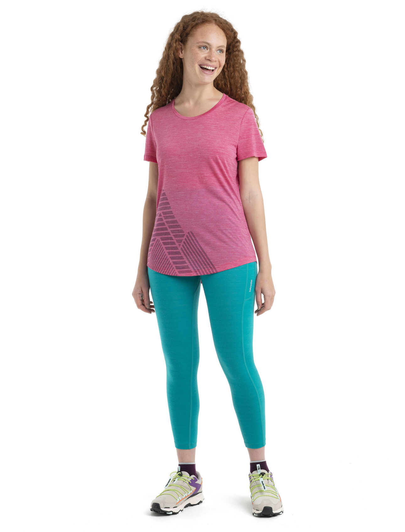 Merino Fastray High Rise Tights - Icebreaker (CA)