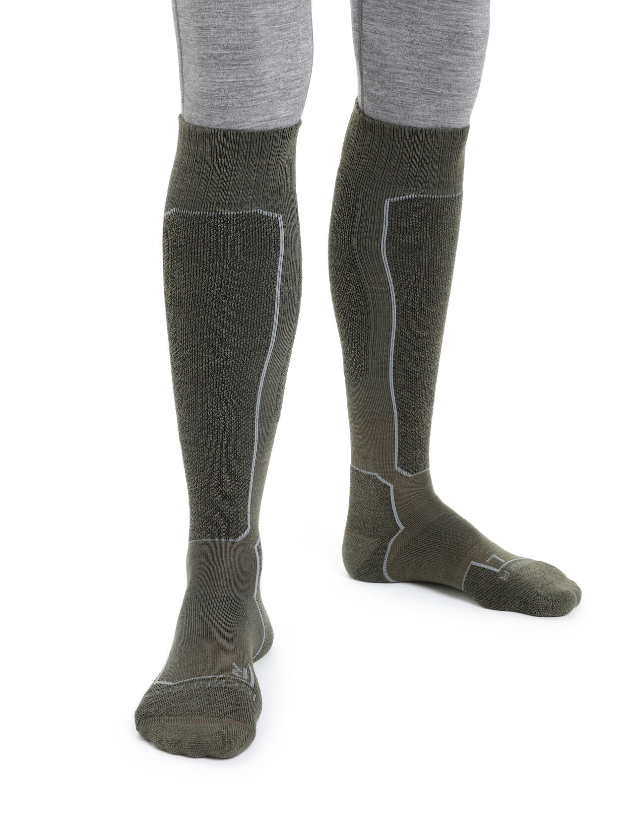 Merino Ski+ Light Over the Calf Socks