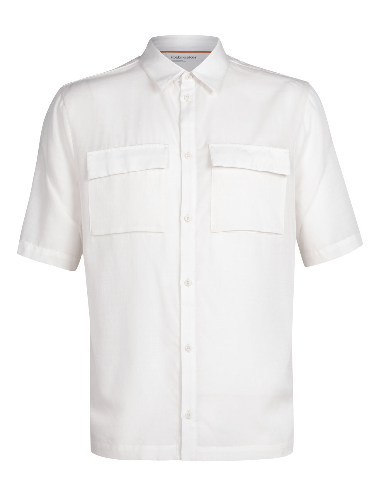 Merino Natural Blend Short Sleeve Double Pocket Shirt