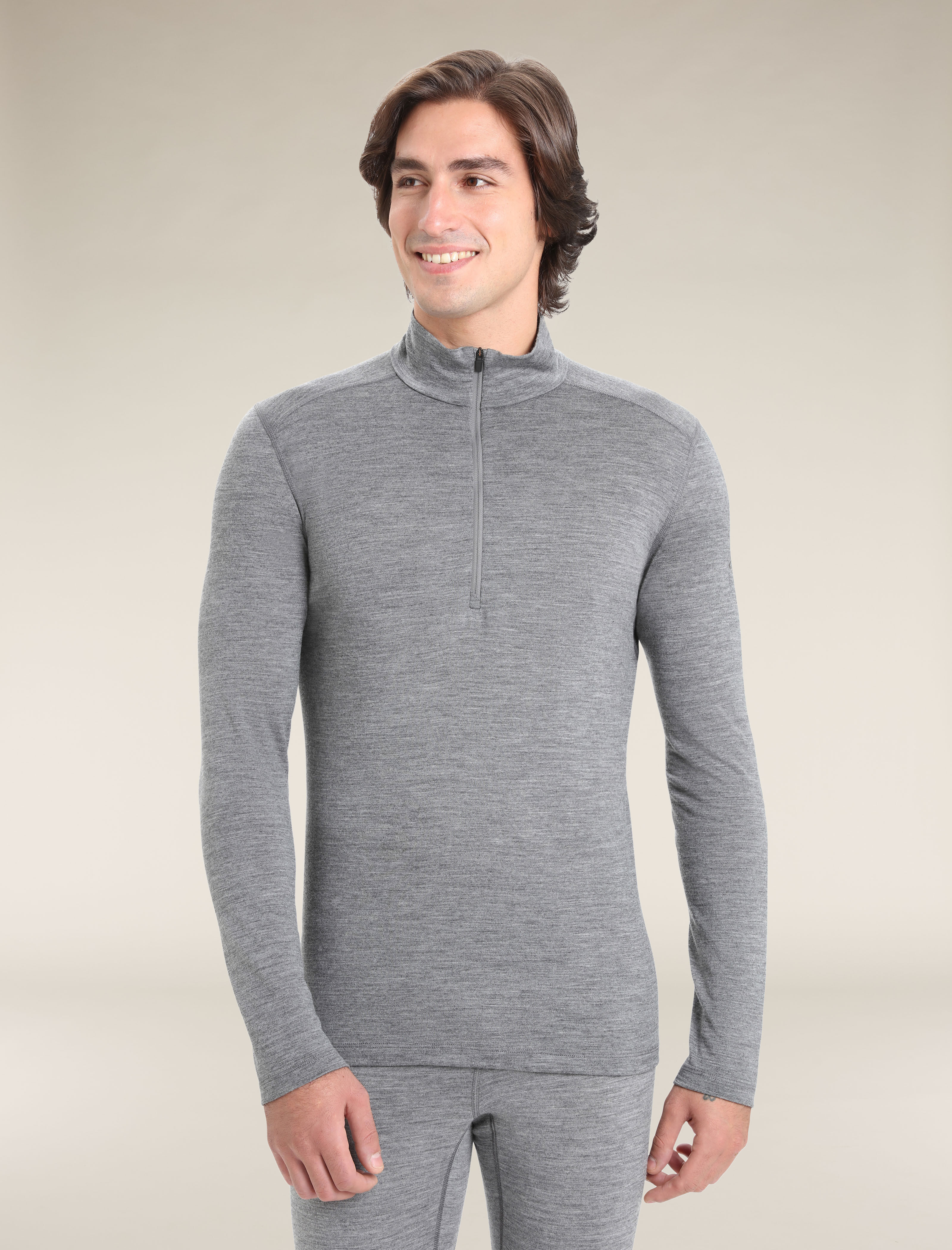 Merino 200 Oasis Long Sleeve Half Zip Thermal Top Icebreaker UK