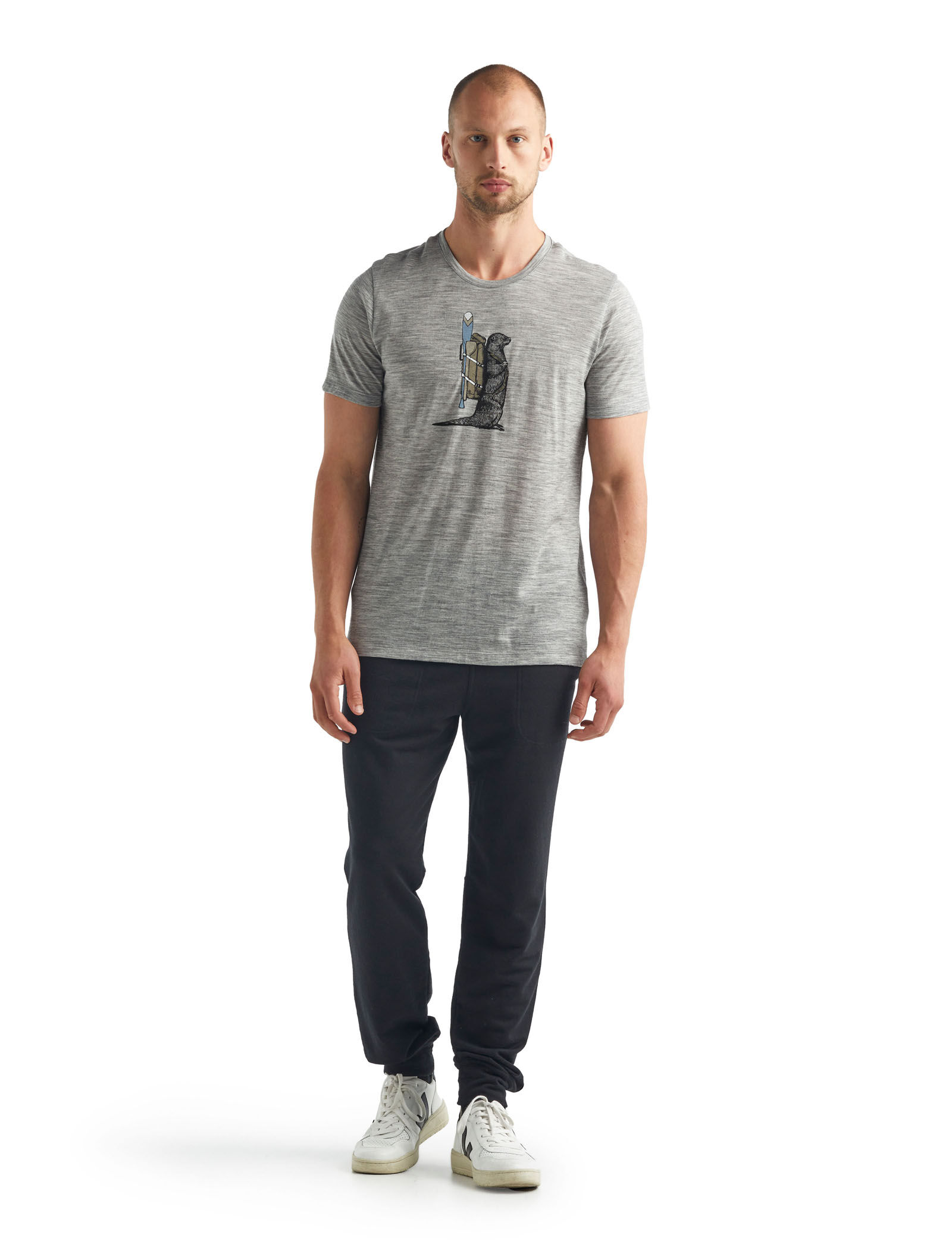 ICEBREAKER Herren Shirt Tech Lite S/S Crewe Funktionsshirt Merinowolle geruchsne 
