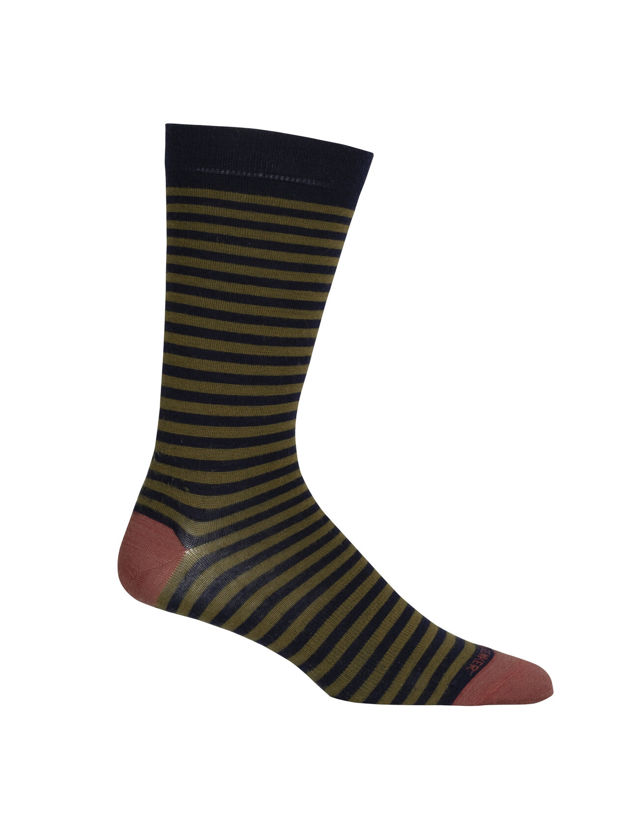 Merino Lifestyle Fine Gauge Crew Stripe Socks