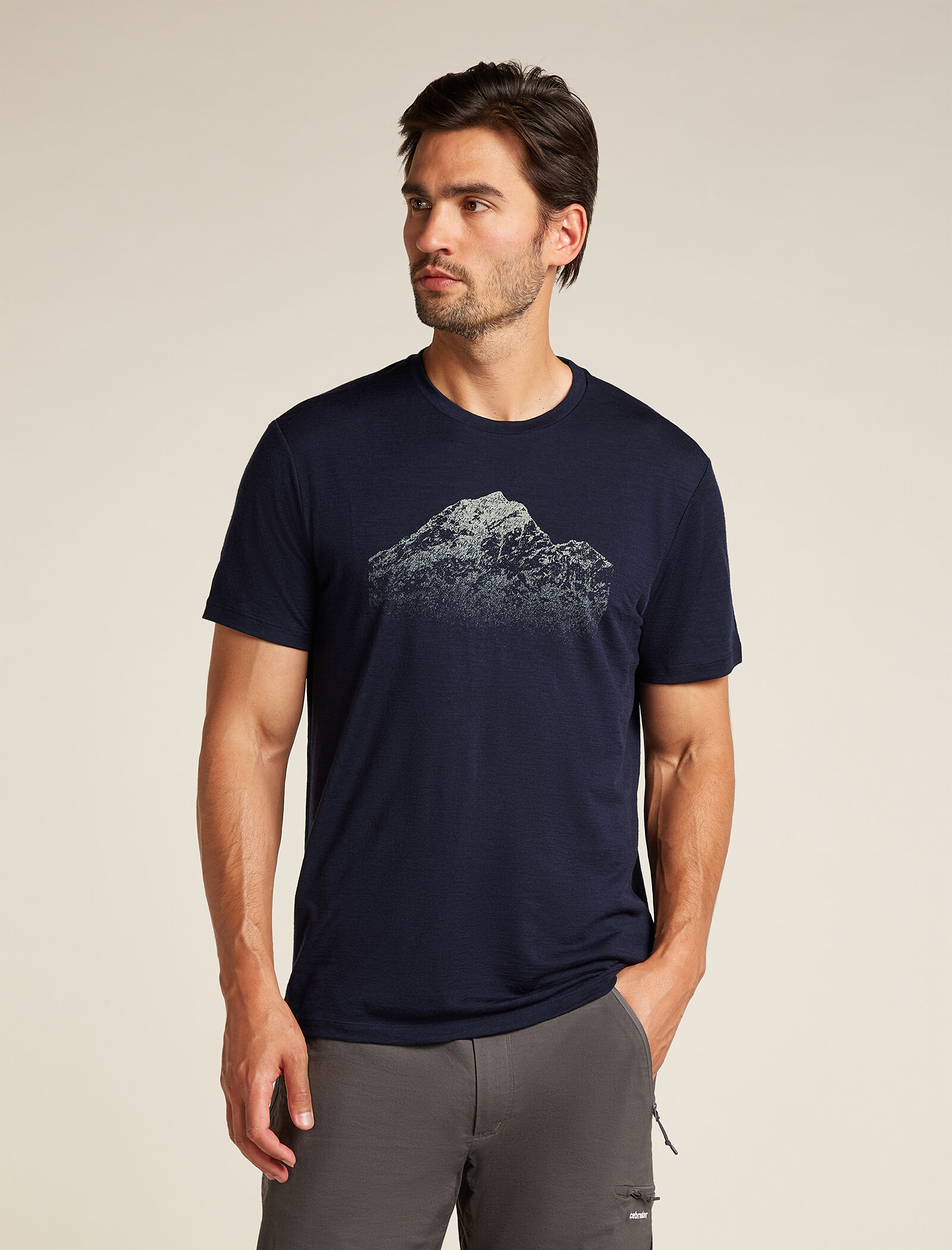 【期間限定特価】 Merino Men's 150 Light Rising T-Shirt Sleeve Short Lite Tech トップス
