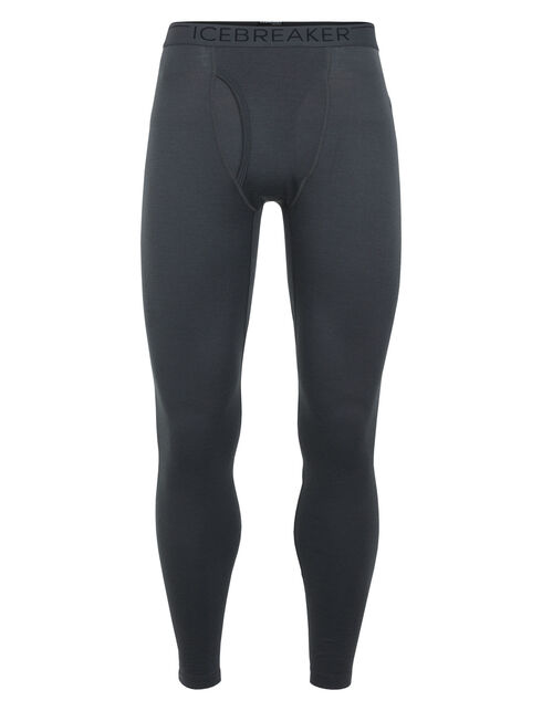 Mens Merino 260 Tech Leggings With Fly Thermal Base Layer Icebreaker