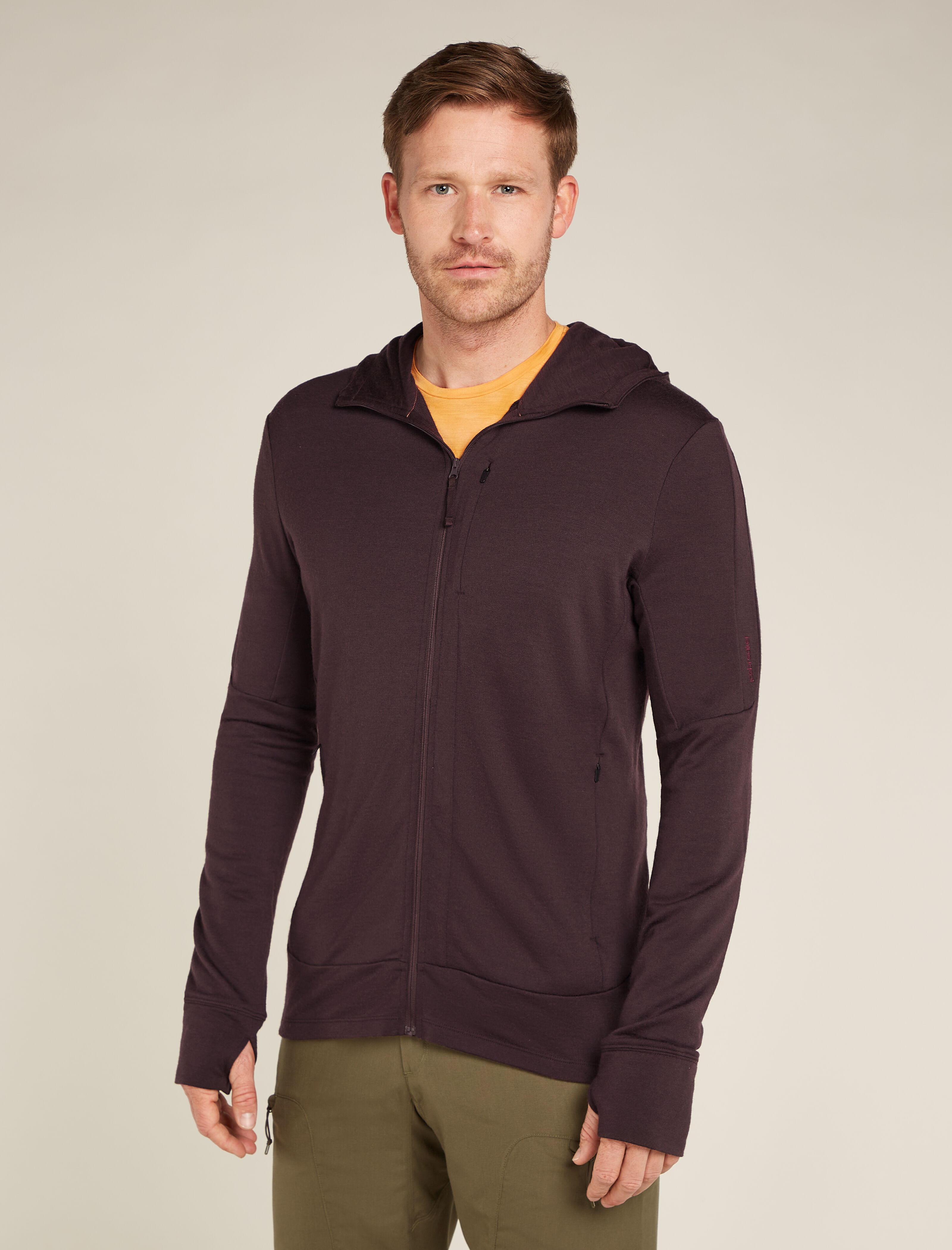 Men s Merino 260 Quantum Long Sleeve Zip Hoodie