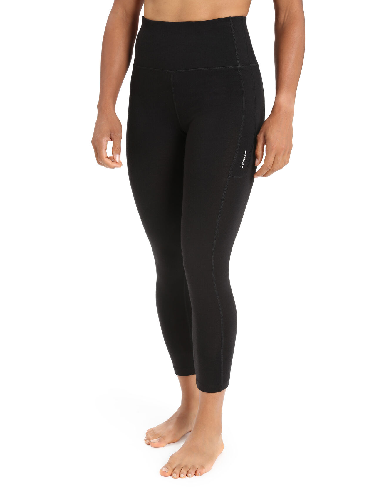 Leggings a vita alta in lana merino Fastray Donna Aderente e funzionale per prestazioni attive ovunque tu sia, i leggings a vita alta Fastray è realizzata in un tessuto elastico in misto di lana merino con la vita alta per una maggiore copertura.