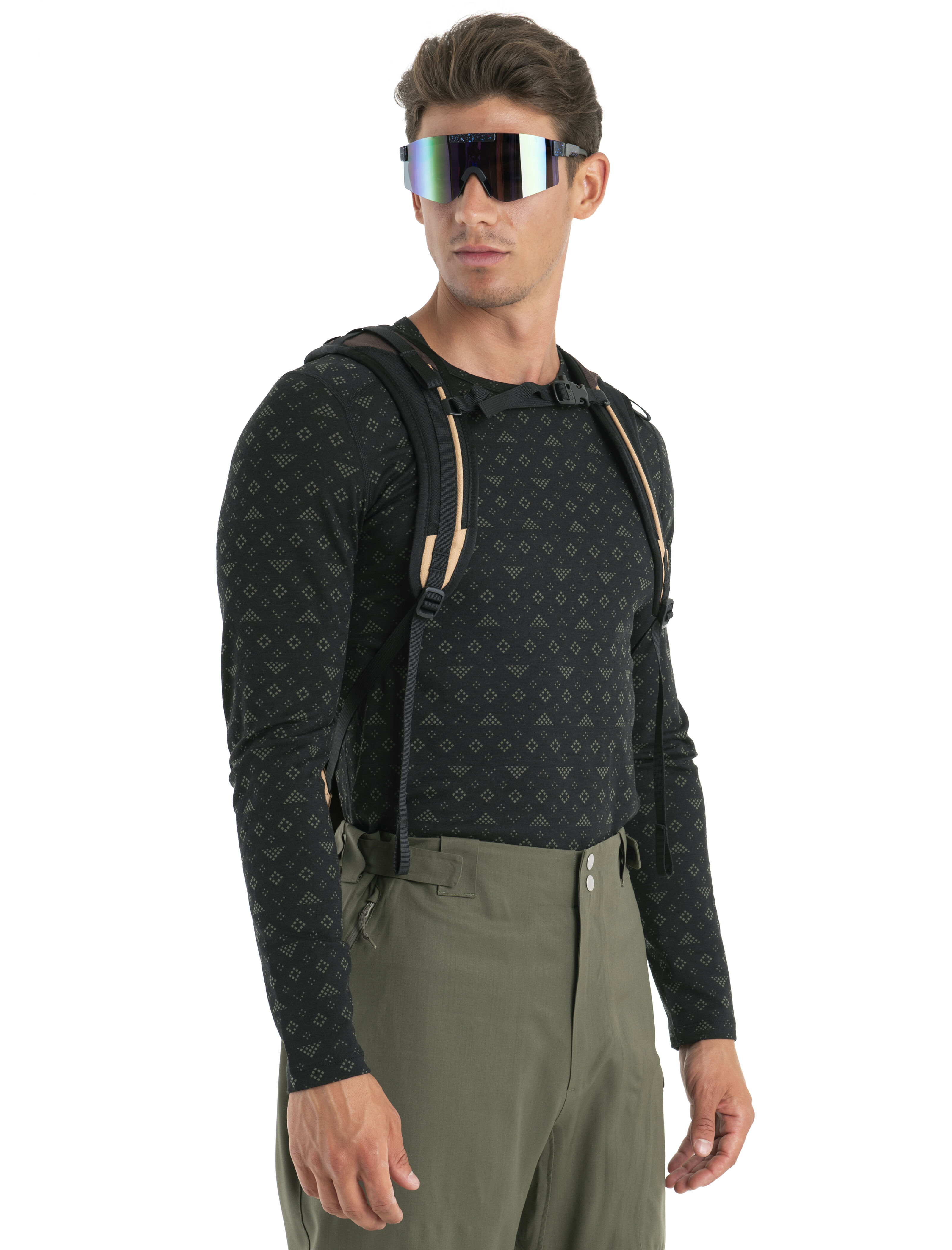 Merino 200 Oasis Long Sleeve Thermal Top First Snow Icebreaker US