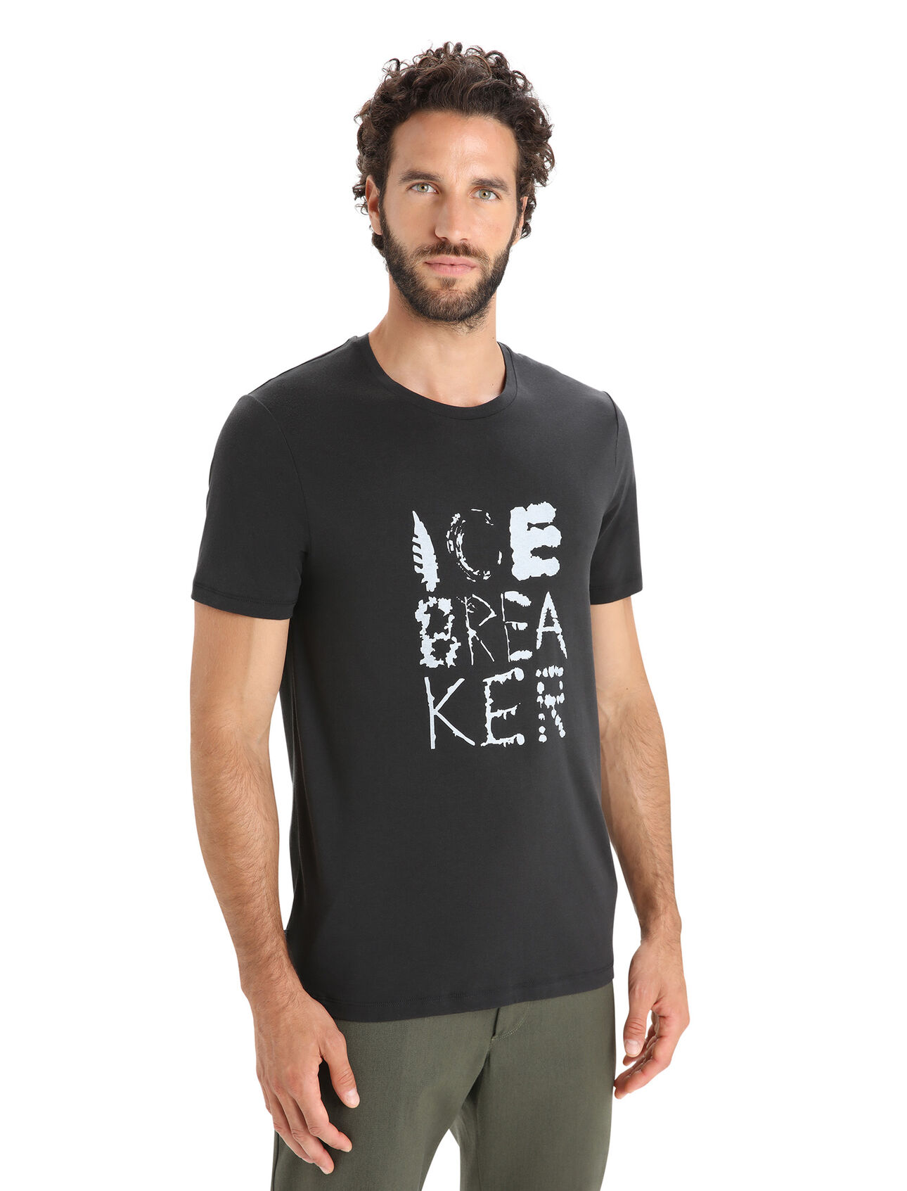 Mens Tencel™ Cotton Short Sleeve T-Shirt Natural Logo A clean and comfortable everyday tee with a classic style, the TENCEL™ Cotton Short Sleeve Tee Natural Logo features a super-soft jersey fabric that combines organic cotton and TENCEL™ Lyocell.