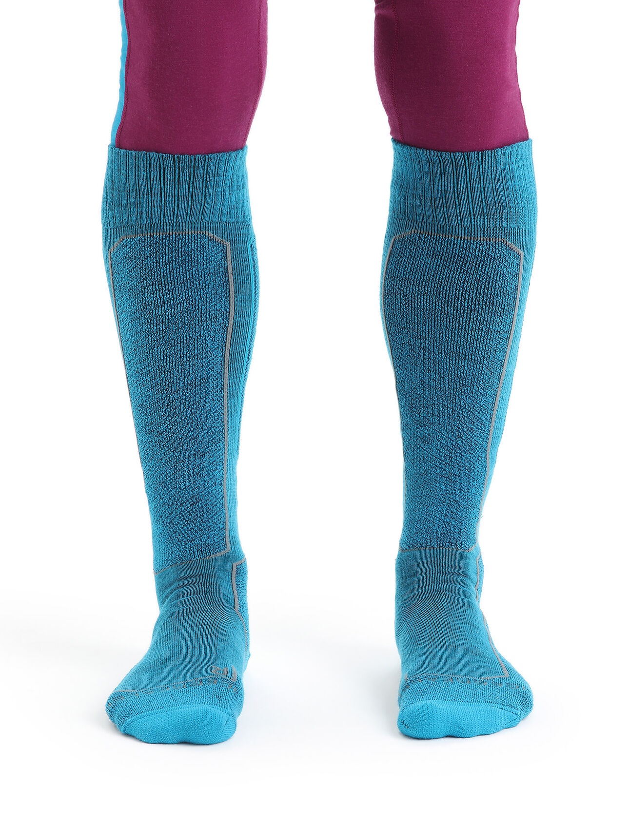 Merino Ski+ Light Over the Calf Socks