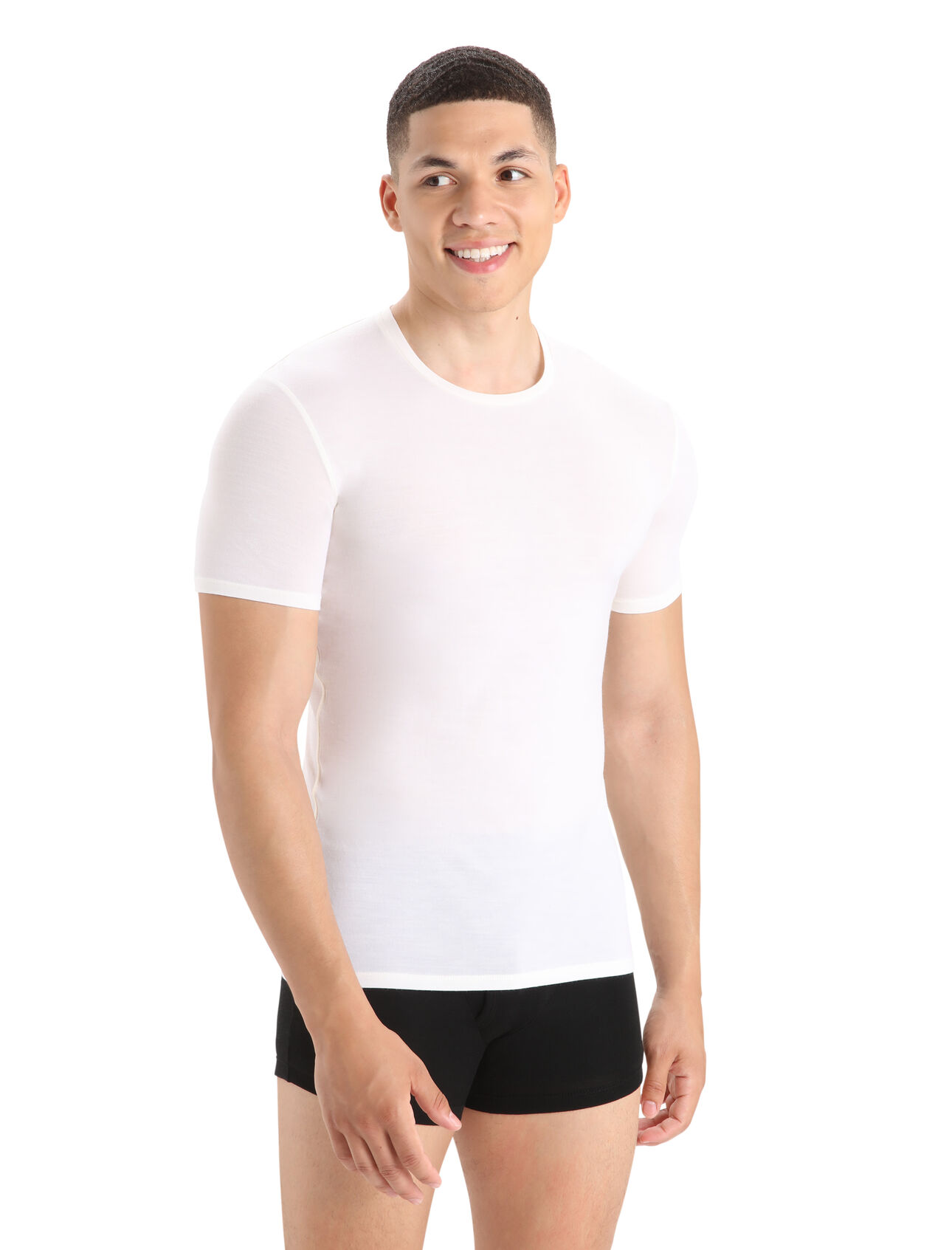Camiseta de manga corta y cuello redondo Merino Anatomica Short Sleeve Crewe