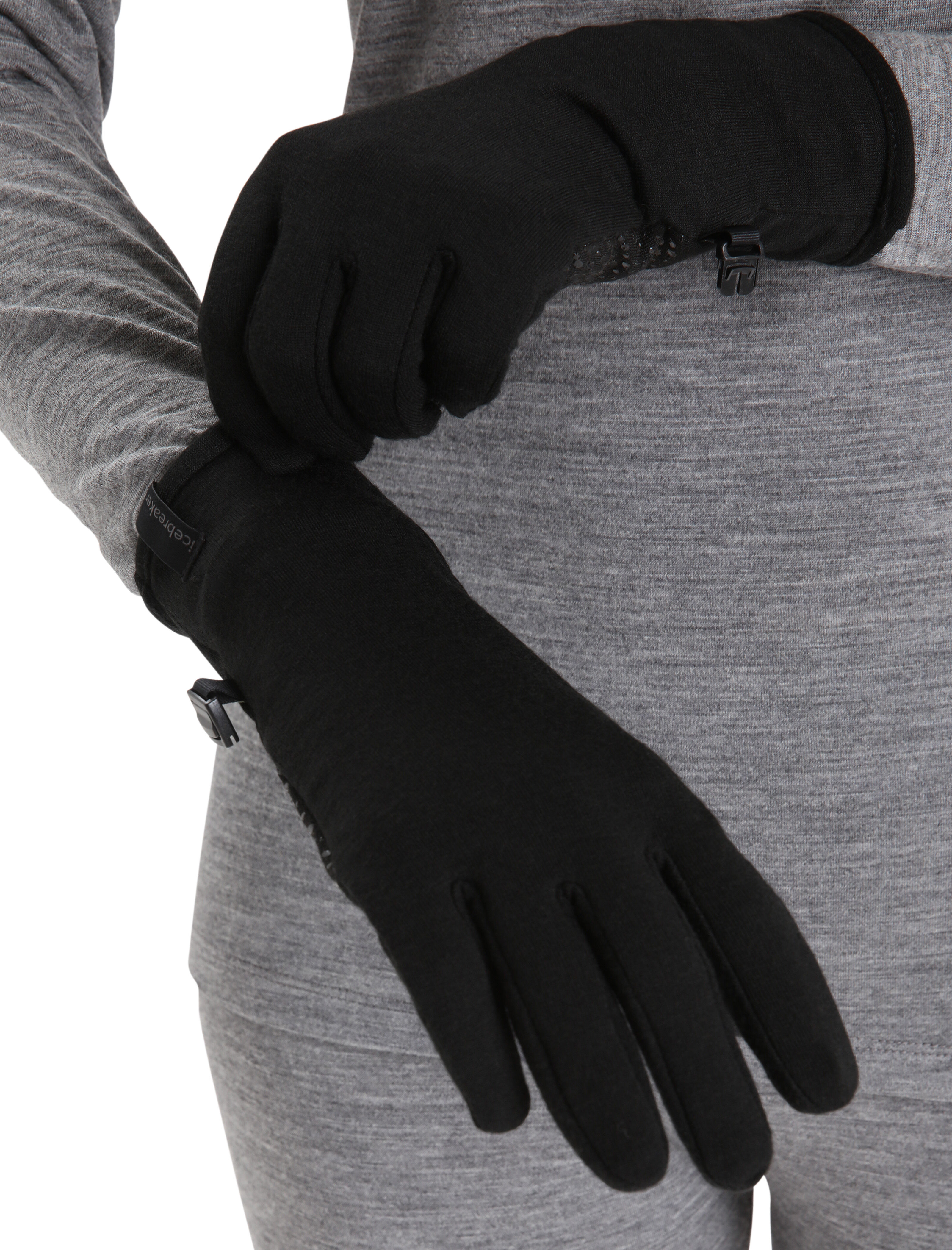 Damen Accessoires Handschuhe Agnelle Synthetik Handschuhe in Natur 