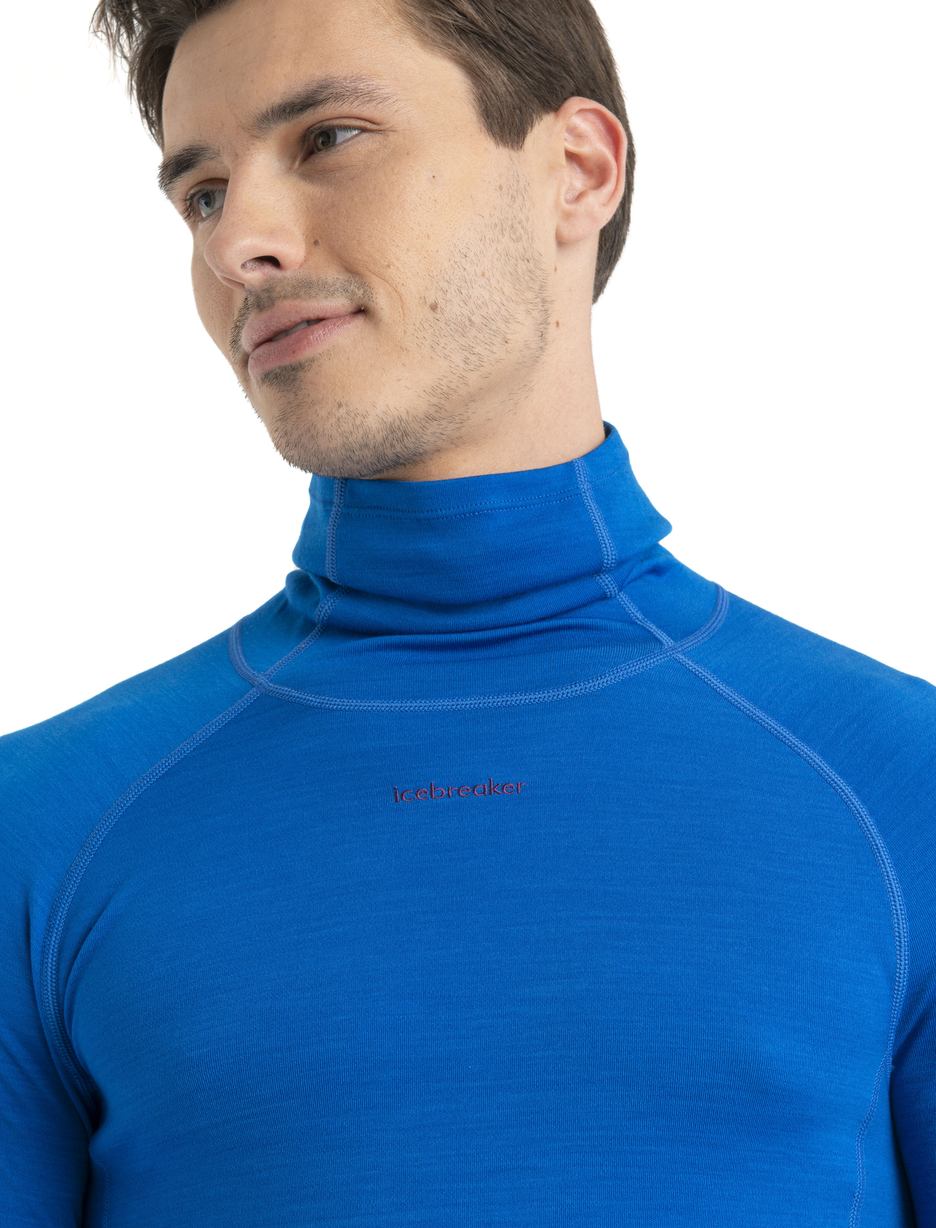 Men s MerinoFine Roll Neck Thermal Top Leggings Icebreaker CA