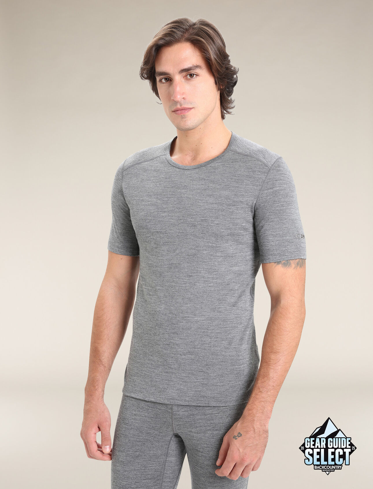Merino 200 Oasis Thermo-Kurzarmshirt mit Rundhalsausschnitt