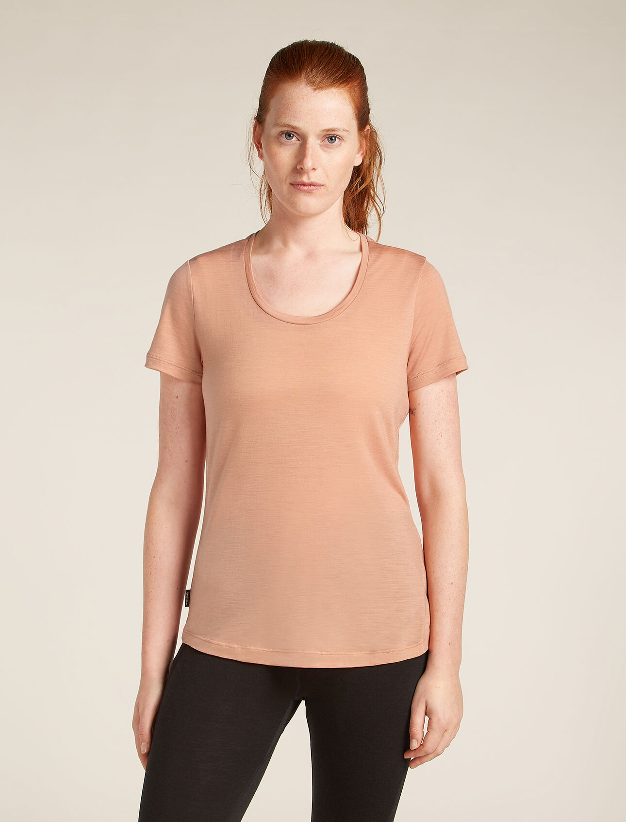 Merino Blend 125 Cool-Lite™ Sphere Short Sleeve Scoop T-Shirt