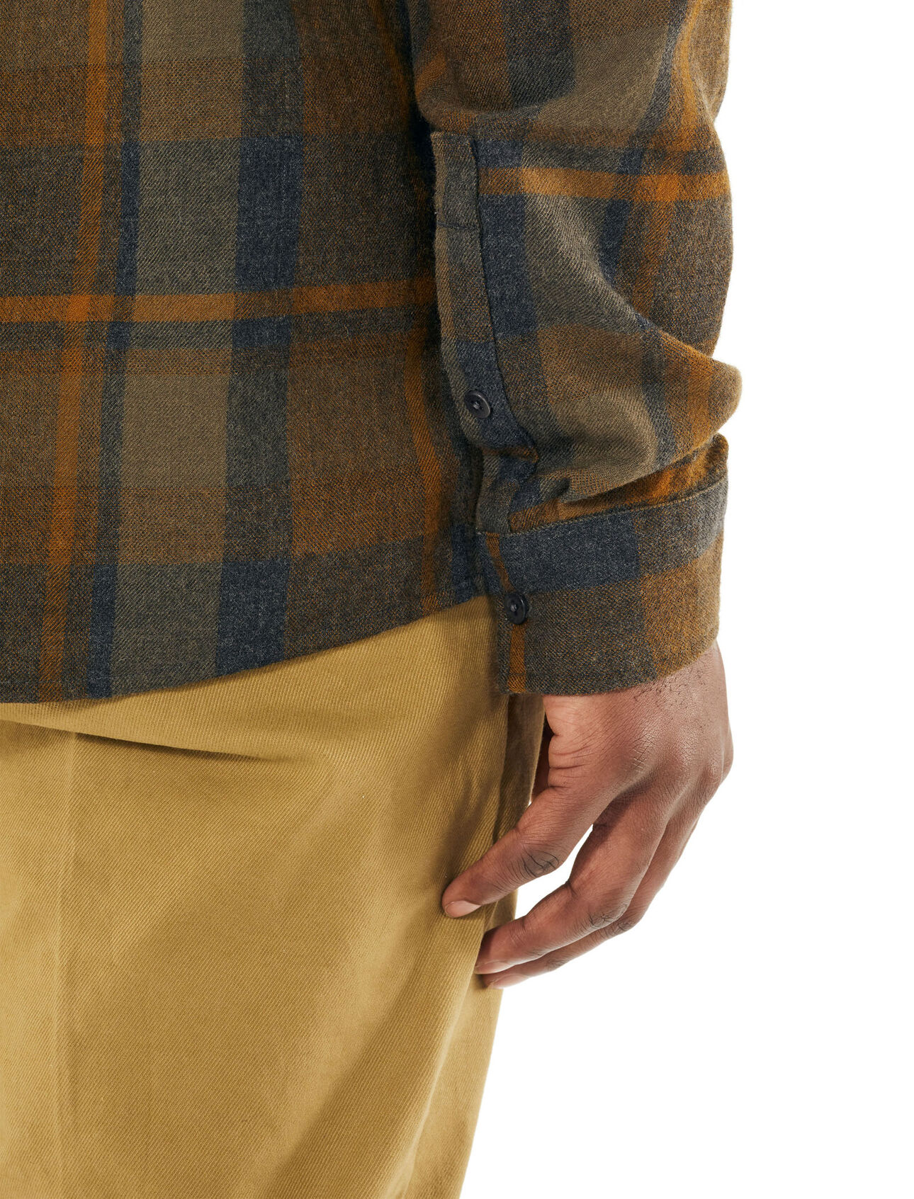 Merino Lodge Long Sleeve Flannel Shirt Icebreaker