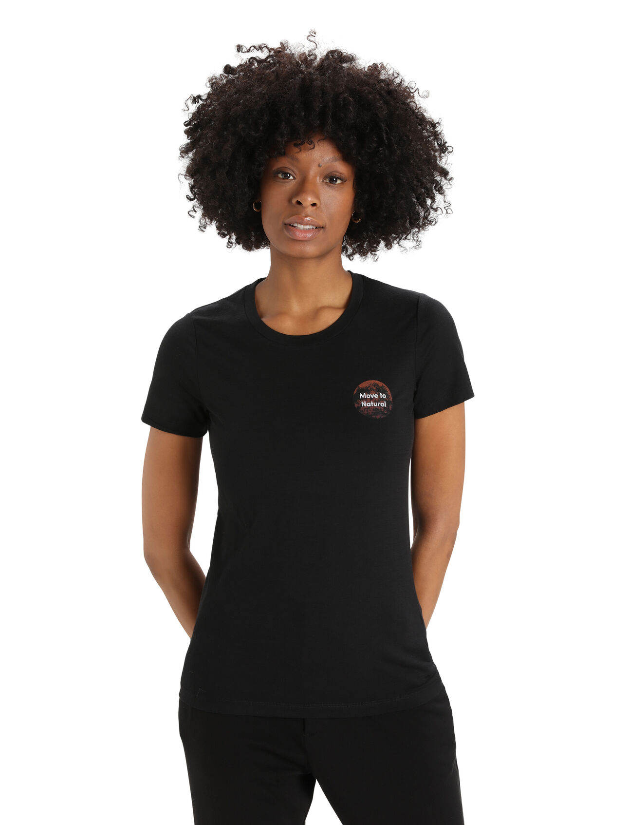 Merino Tech Lite II Short Sleeve T-Shirt Natural Alps