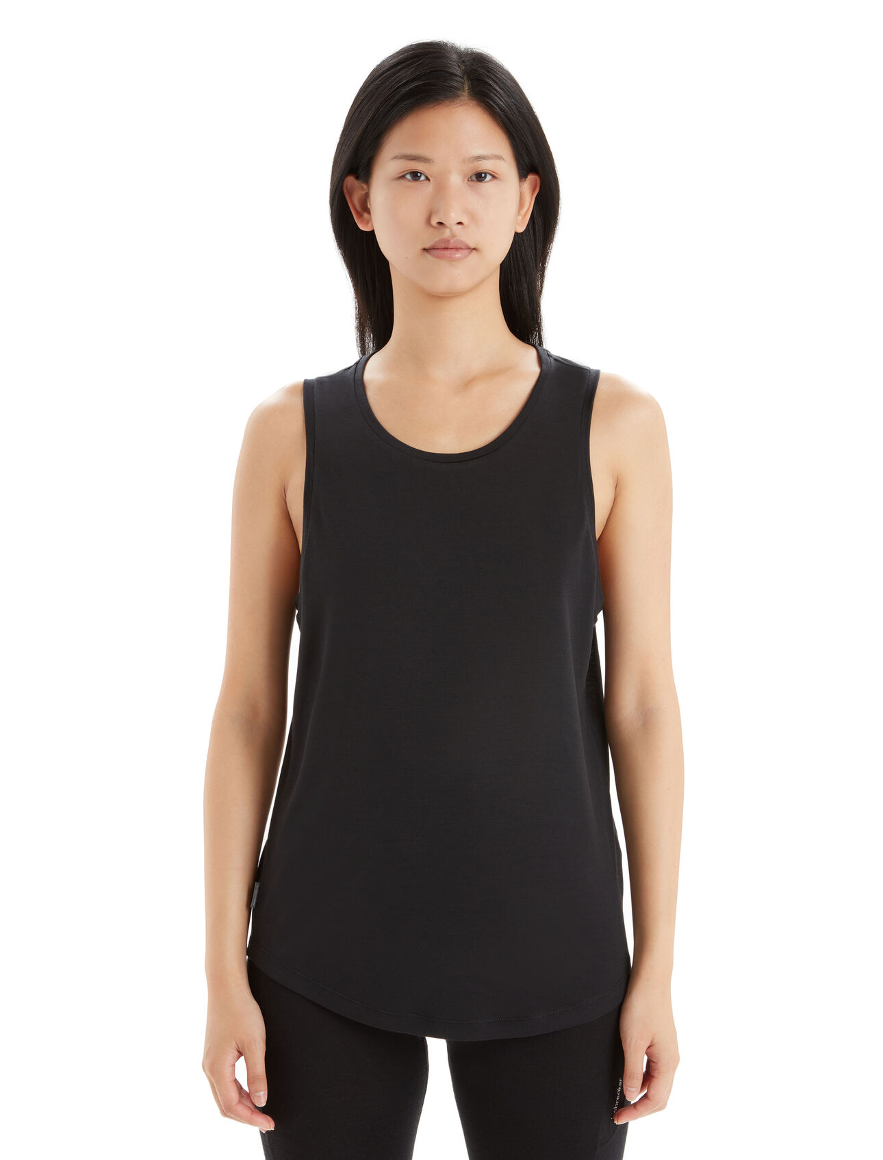 Merino Sphere II Tanktop Damen Ein weiches ärmelloses Merinomix Top aus unserem leichtgewichtigen Cool-Lite™ Jersey, das Sphere II Tanktop bietet natürliche Atmungsaktivität, Geruchshemmung und Komfort. 