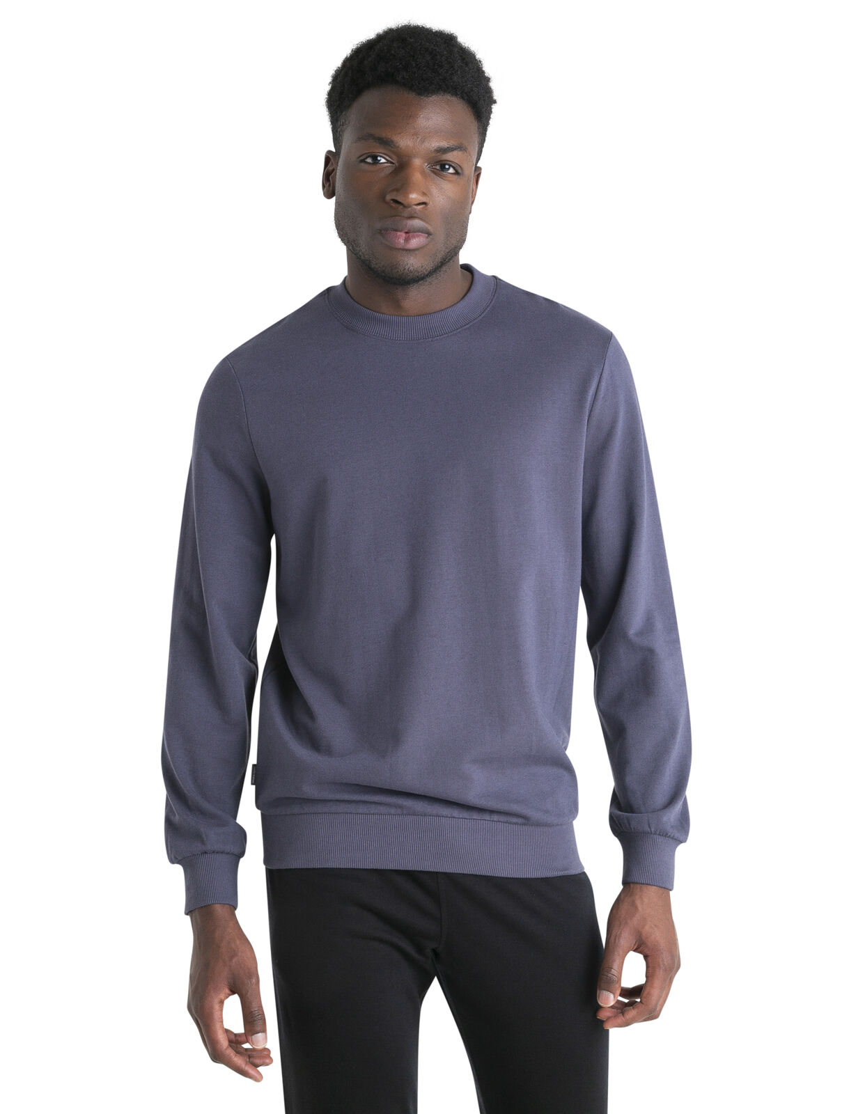 Sweatshirt with polo neck best sale