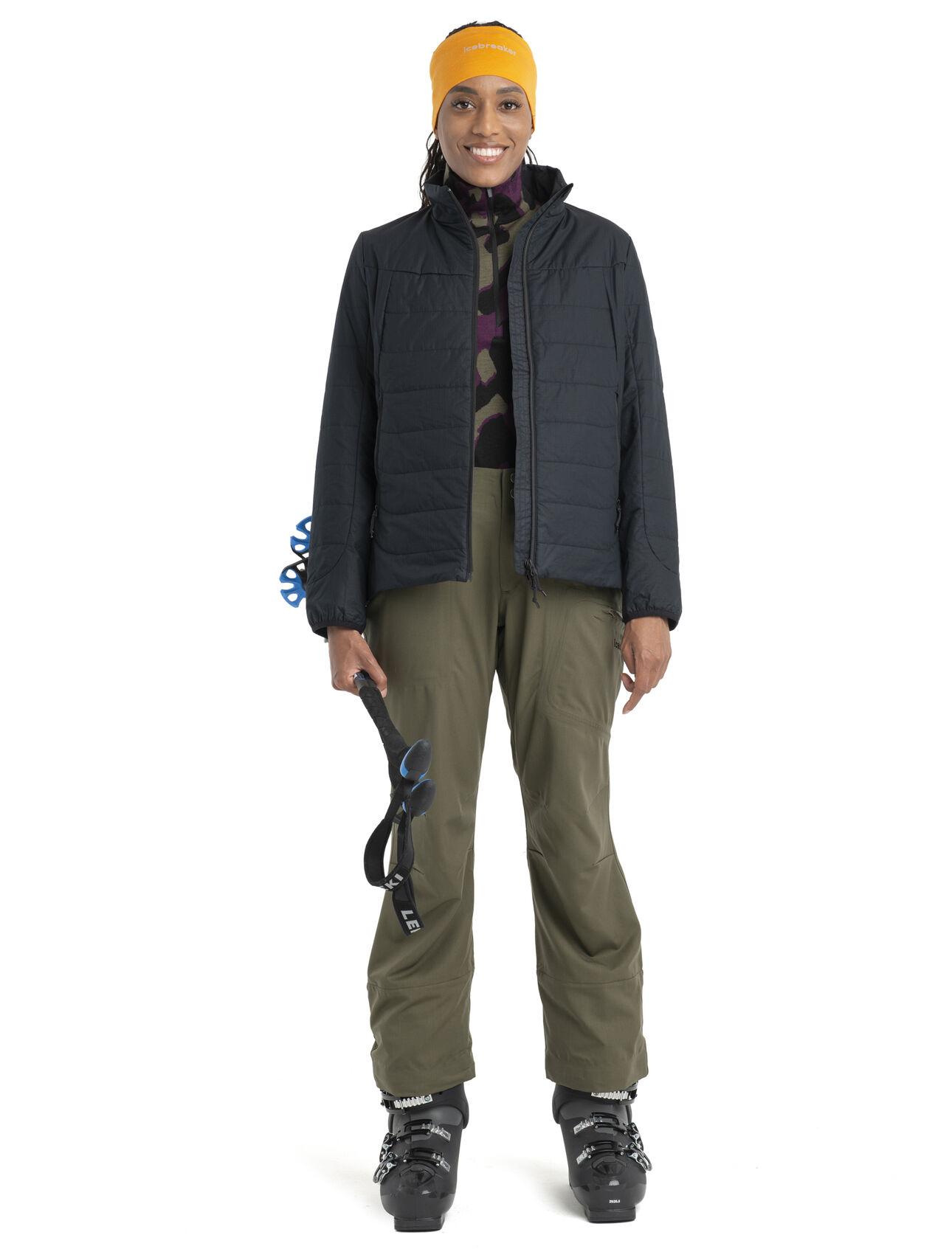 Ice Breaker Women's Merino 260 Vertex Long Sleeve Half Zip Glacial Flo –  The Trail Shop