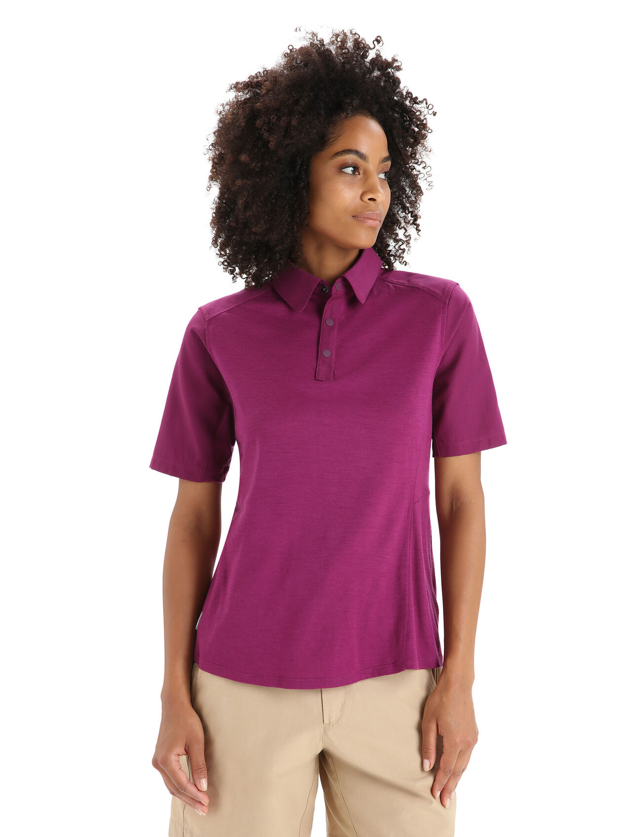 Womens Merino Hike Short Sleeve Top A lightweight and breathable merino shirt ideal for mountain adventures, the Hike Short Sleeve Top also provides the casual style for whatever comes after.