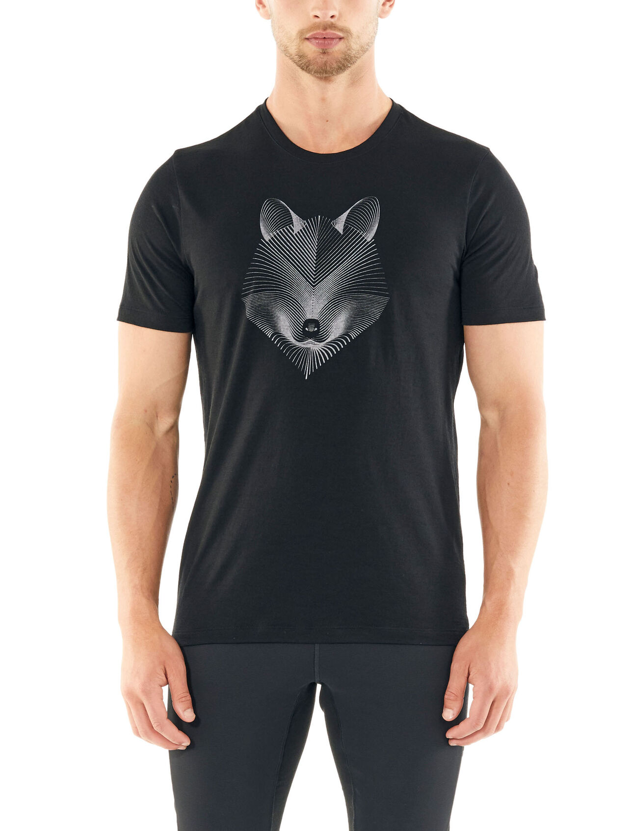 Tech Lite Arctic Fox T-shirt met korte mouwen en ronde hals