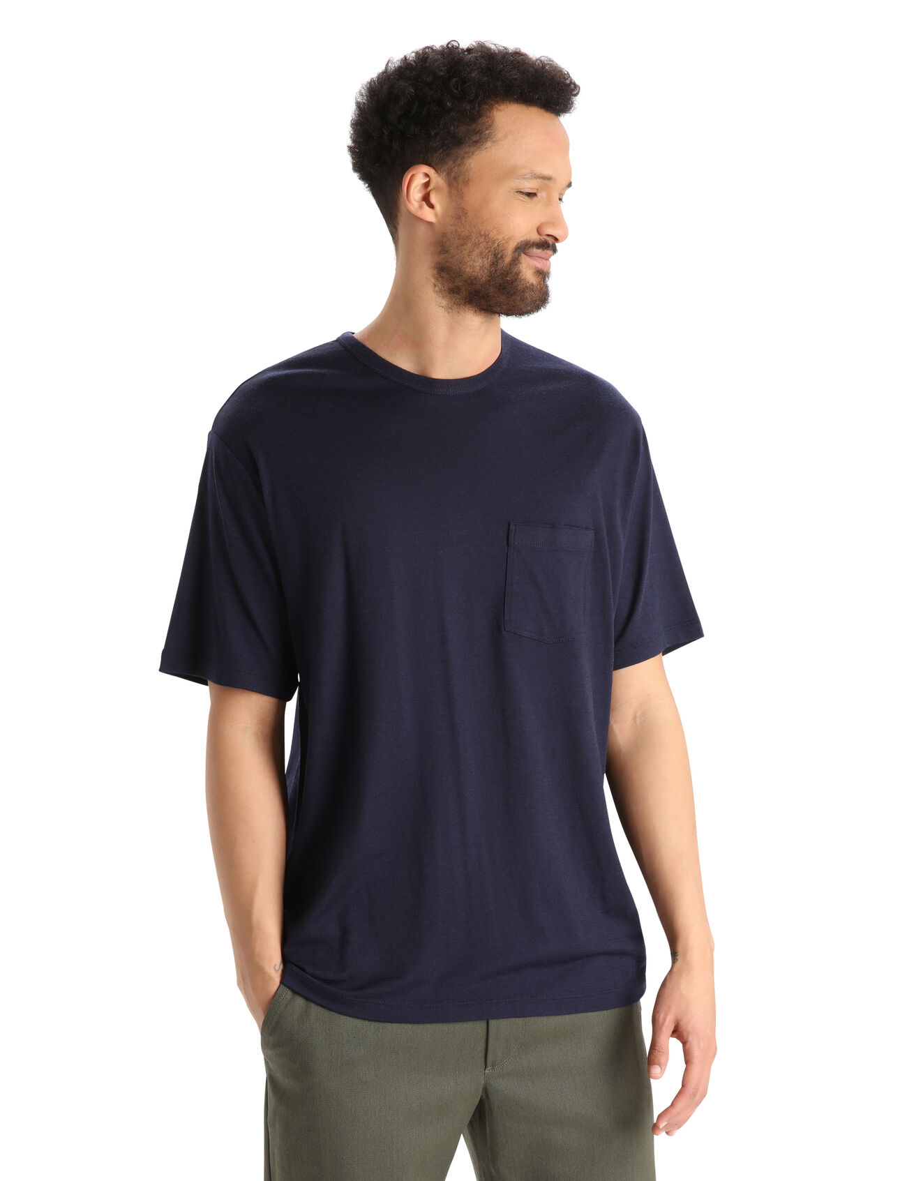 para hombre Merino Granary Short Sleeve Pocket T-Shirt A classic pocket tee with a relaxed fit and soft, breathable, 100% merino wool fabric, the Granary Short Sleeve Pocket Tee is all about everyday comfort and style.