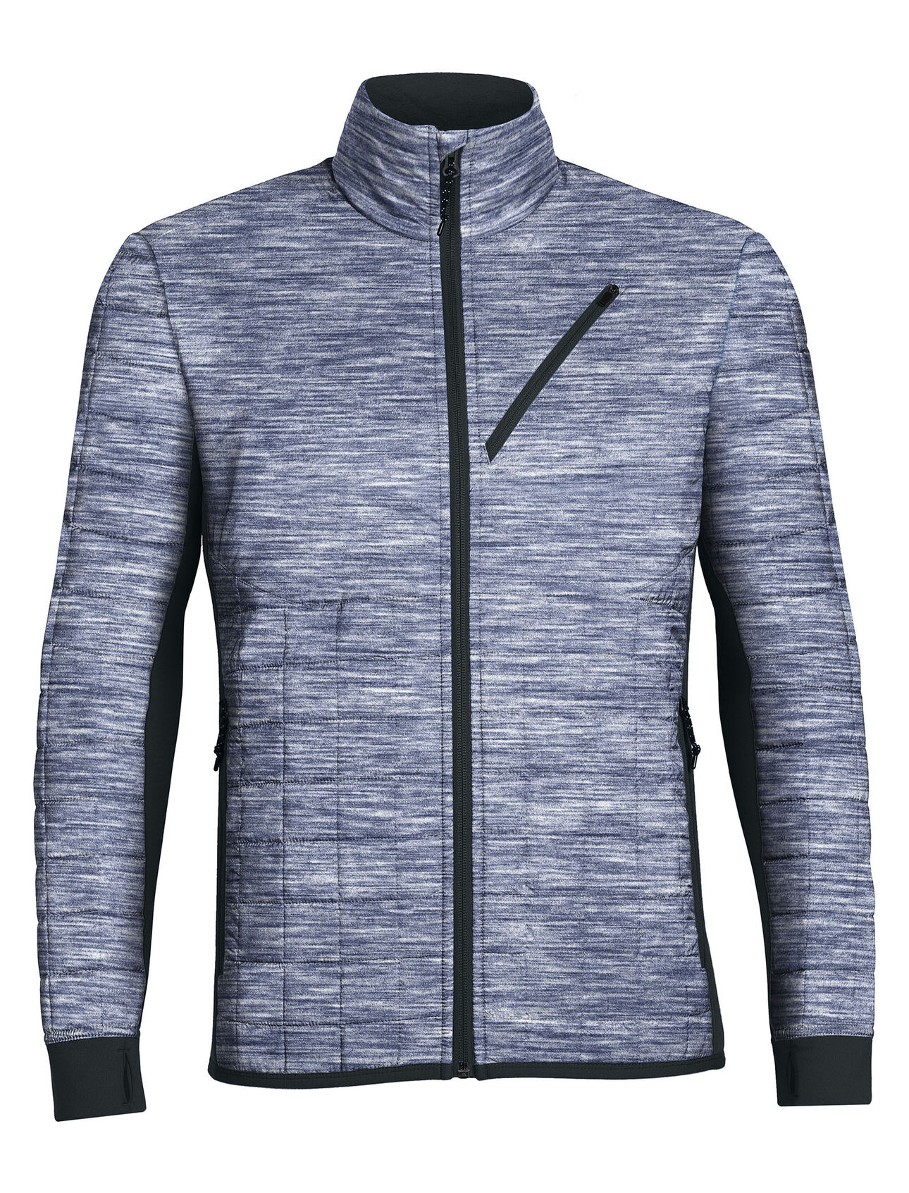 MerinoLOFT™ Helix Long Sleeve Zip Fraser Peaks