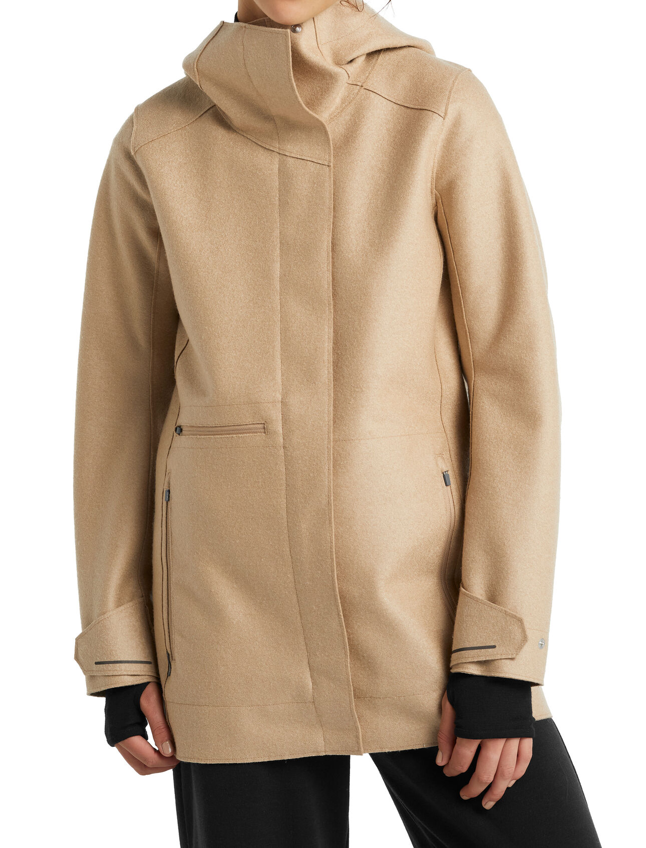 Merino Ainsworth Hooded Jacket