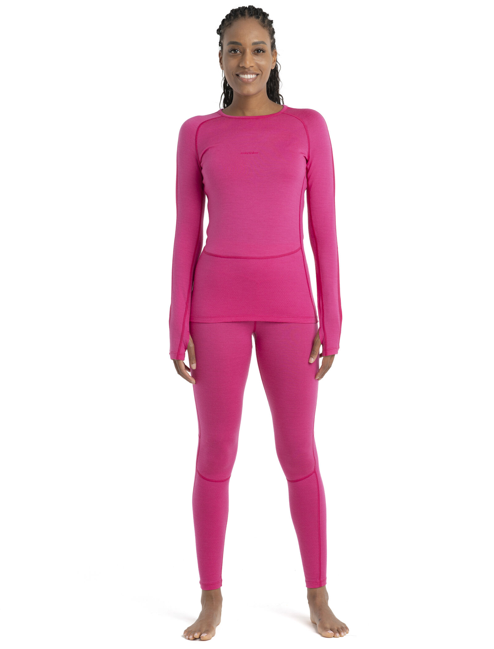 Ladies merino top wool base layer