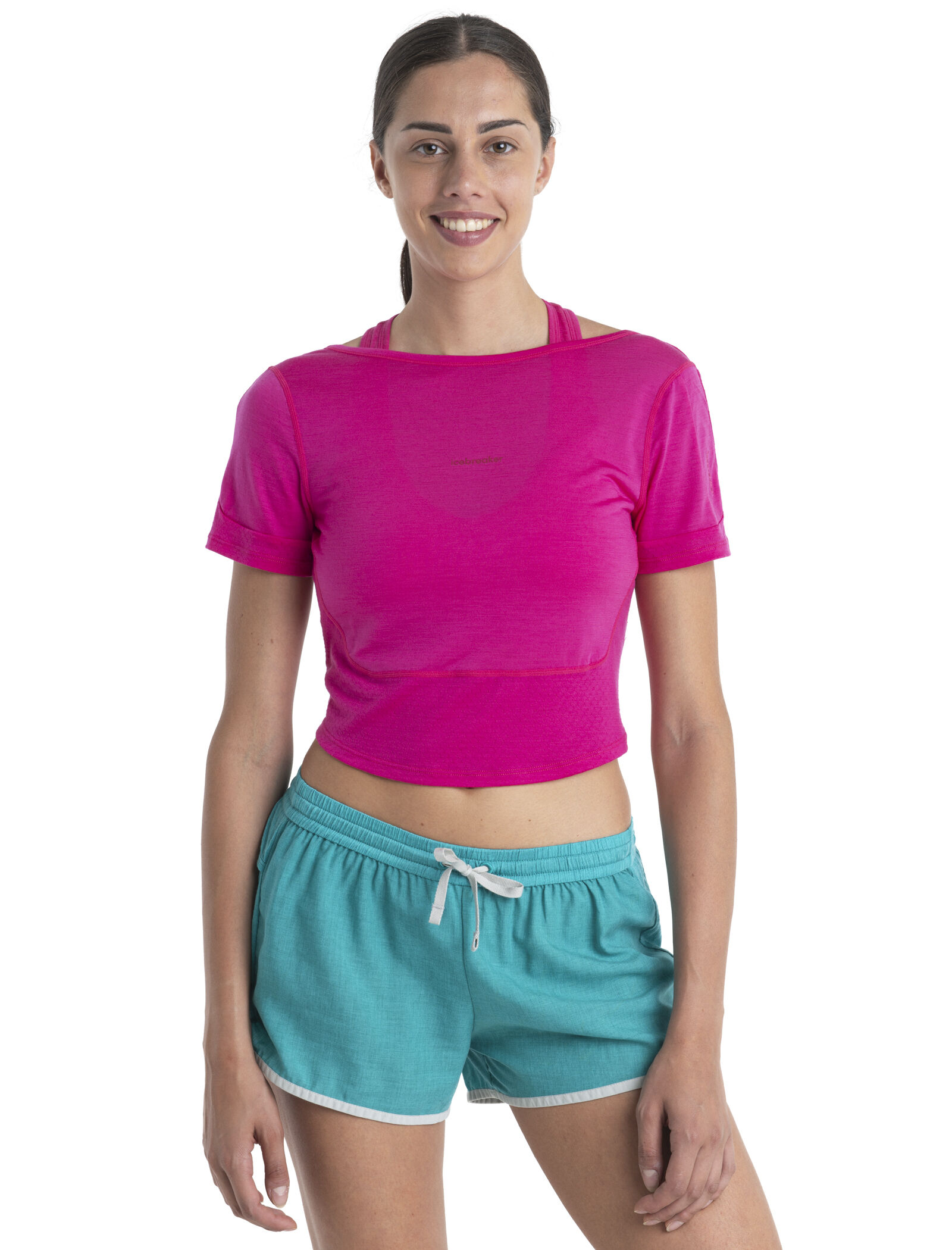 T shirt 2025 merinos femme icebreaker